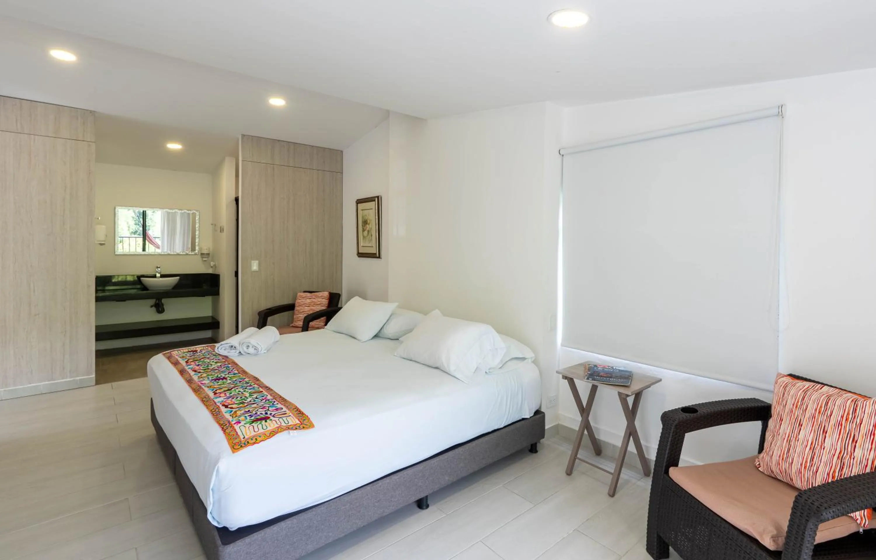 Bed in Hotel campestre La Floresta