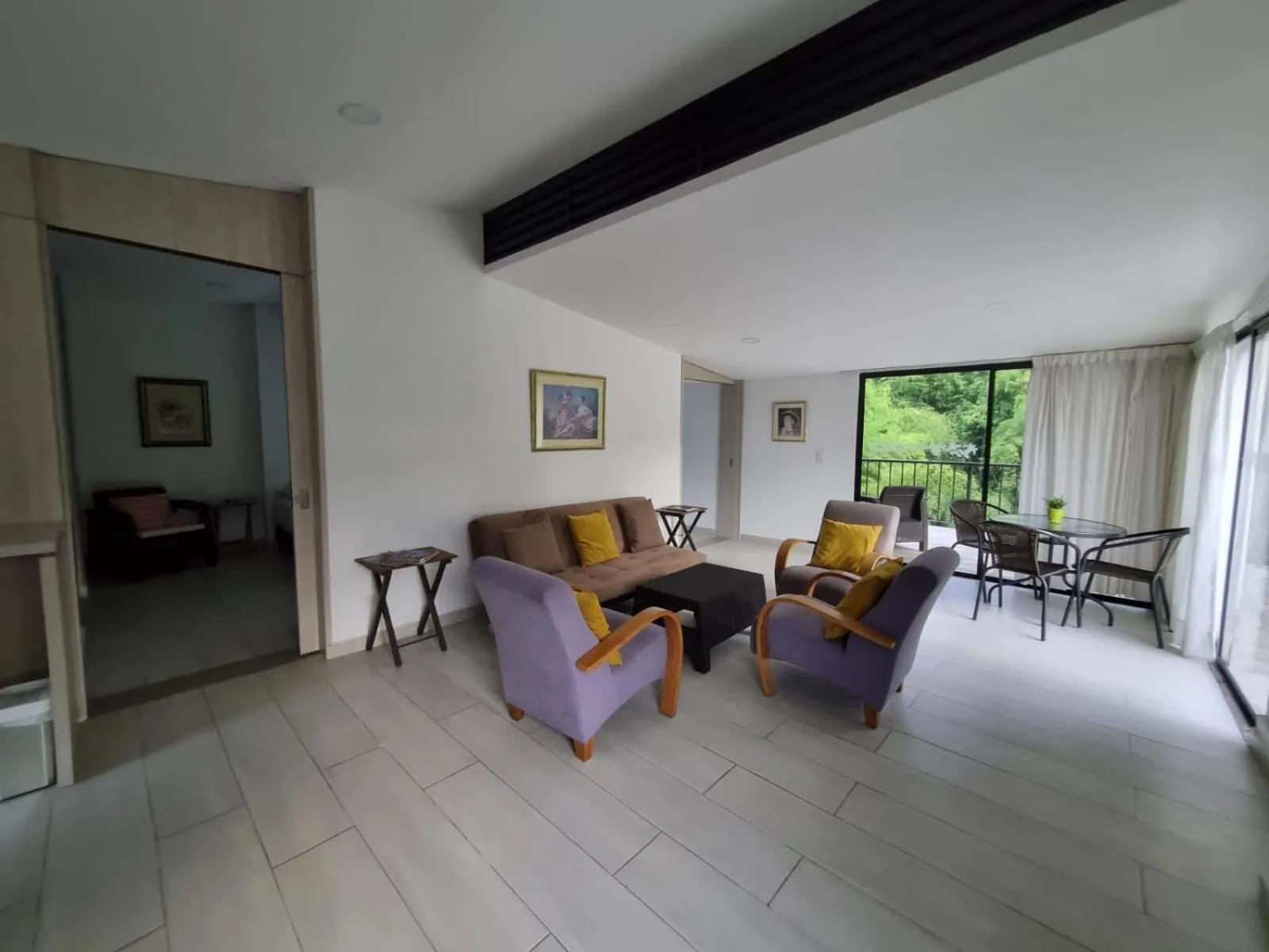 Living room in Hotel campestre La Floresta