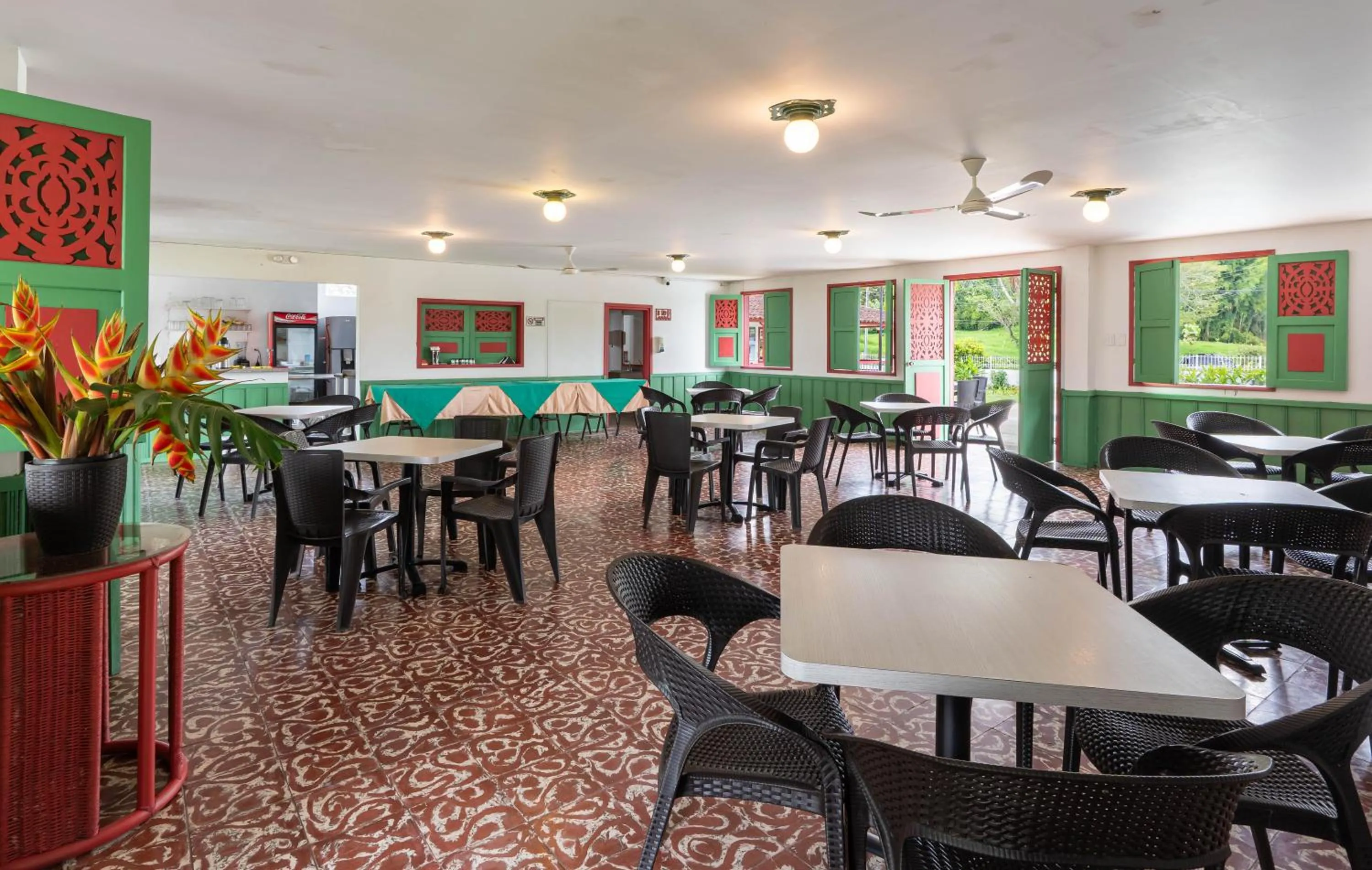Dining area in Hotel campestre La Floresta