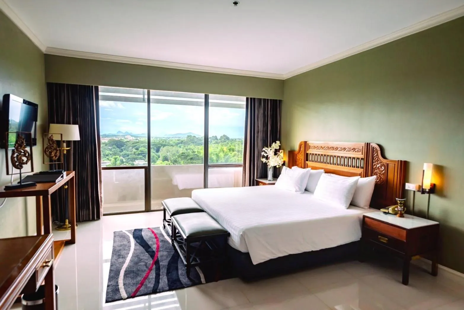 Bedroom, Bed in Loei Palace Hotel