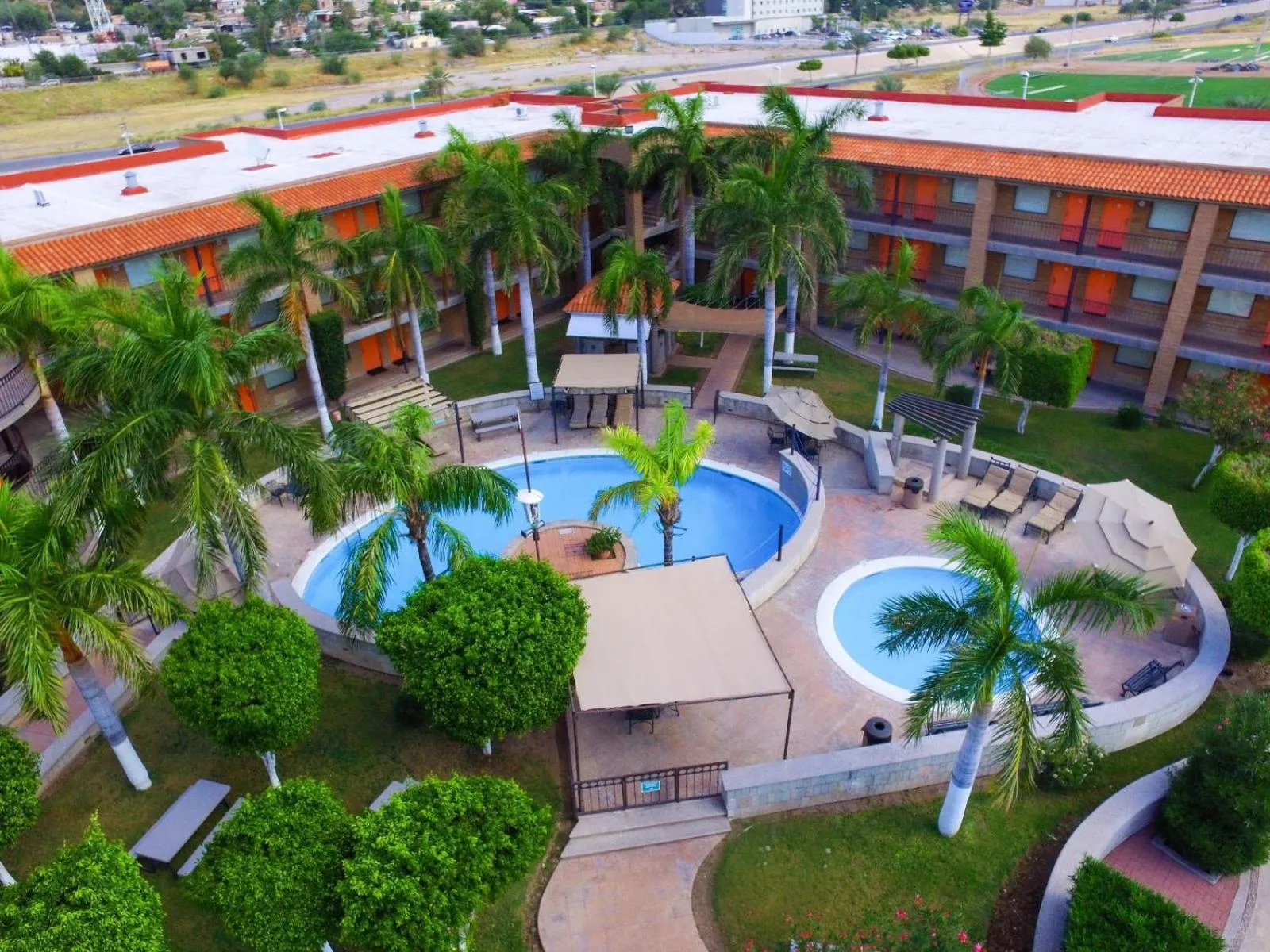 Property building in Hotel Colonial Hermosillo