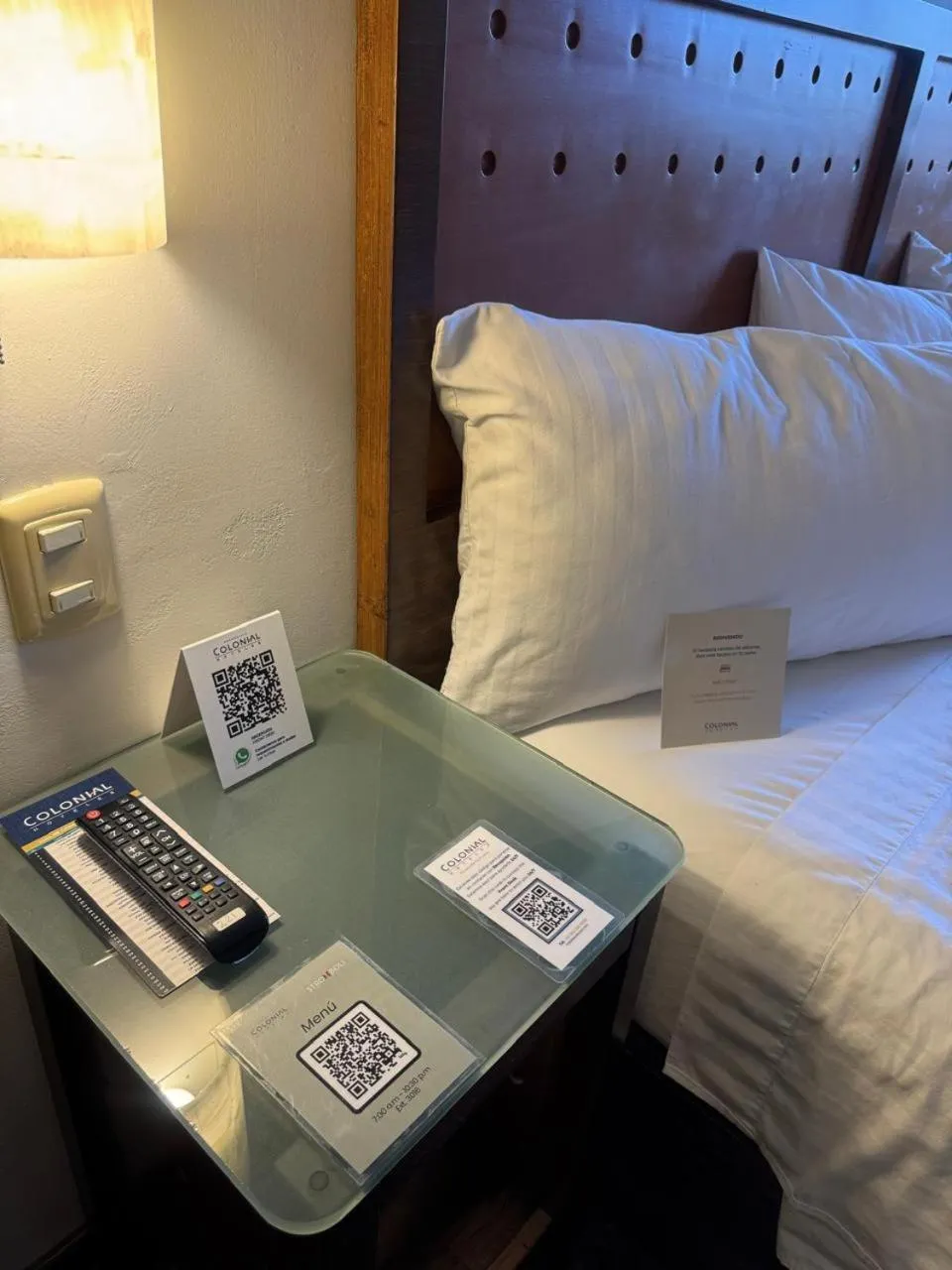 furniture, Bed in Hotel Colonial Hermosillo