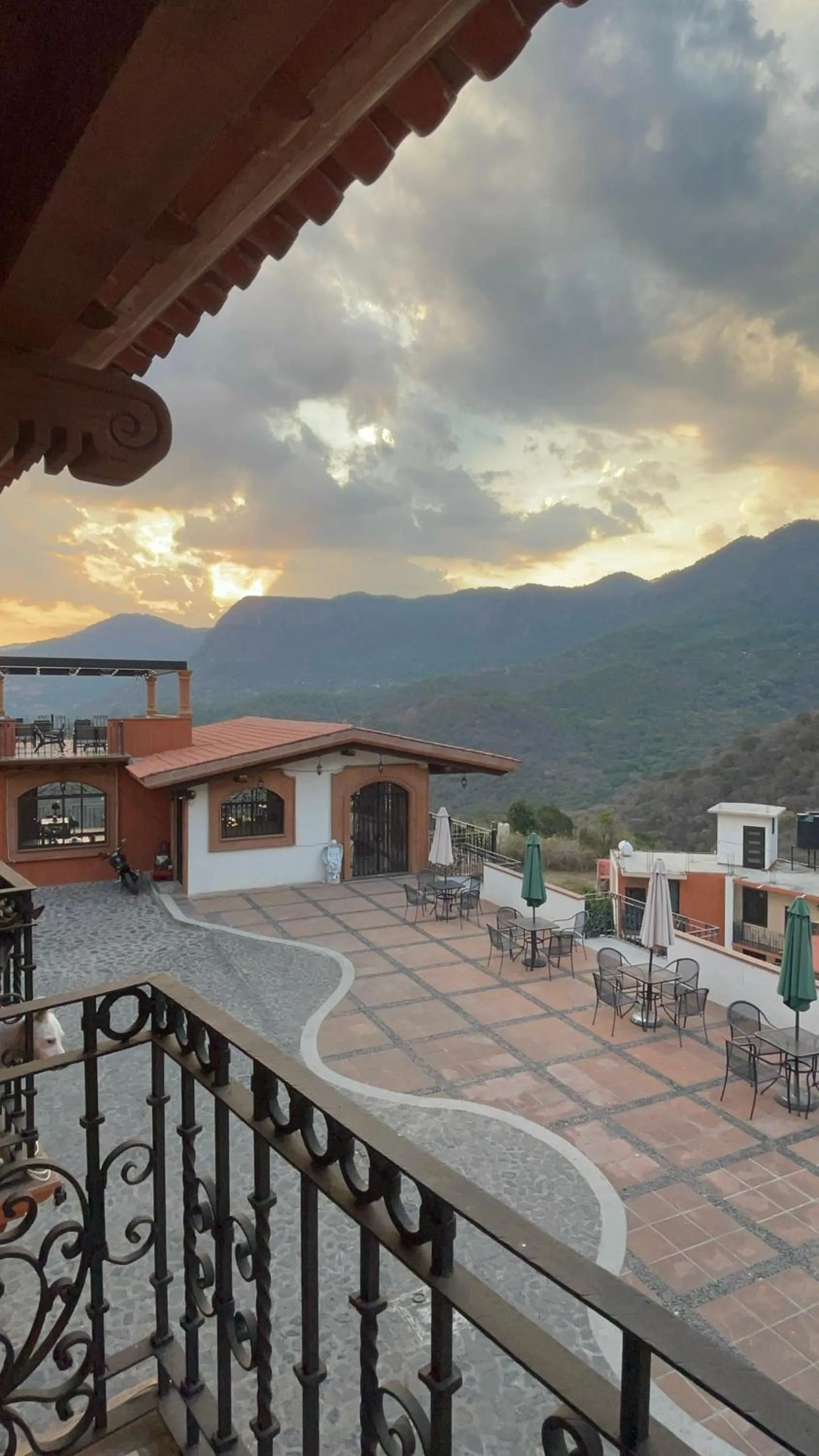 Mountain view in Hotel & Balneario Los Angeles