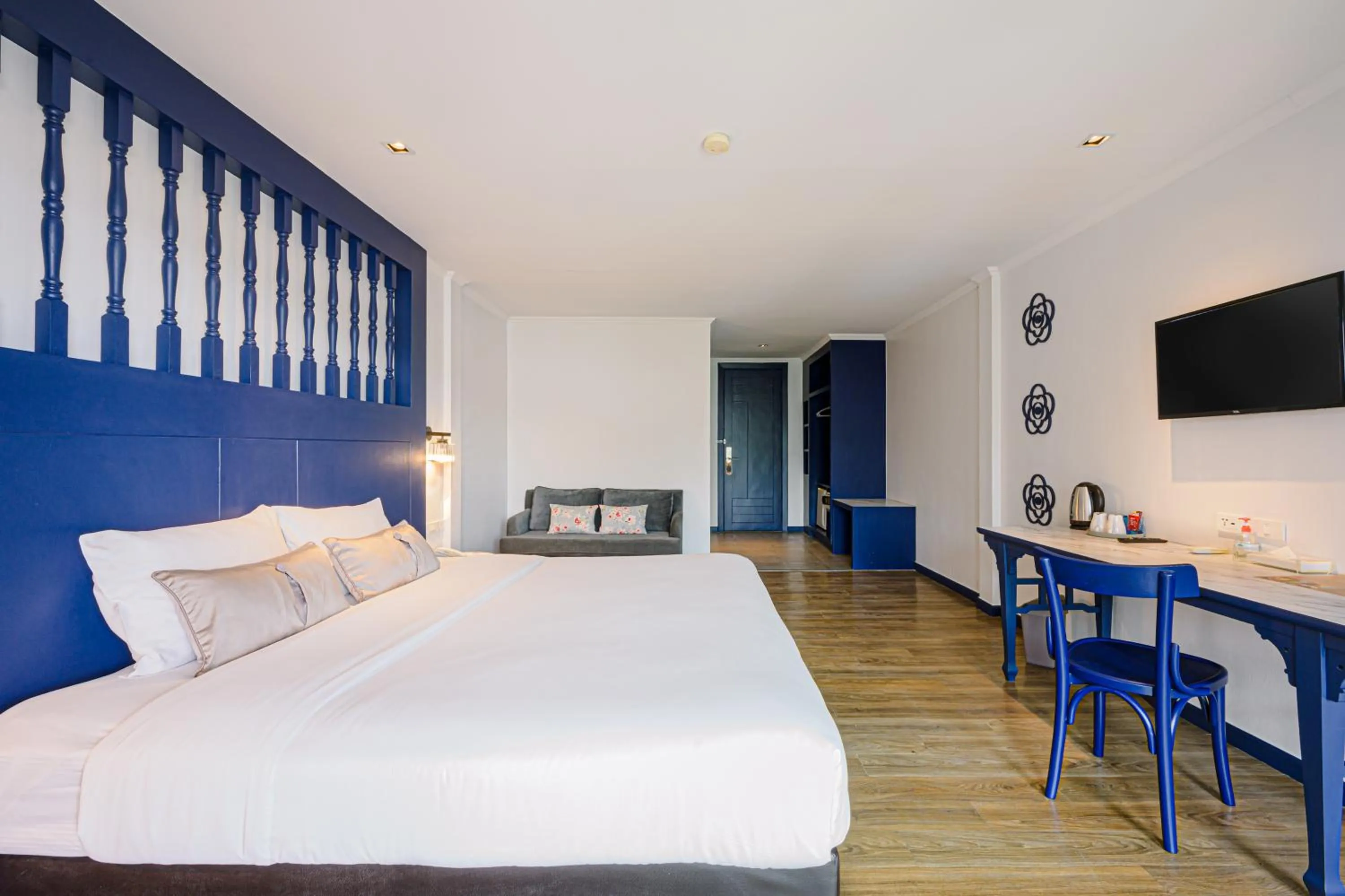 Bed in Bhukitta Boutique Hotel Phuket Town