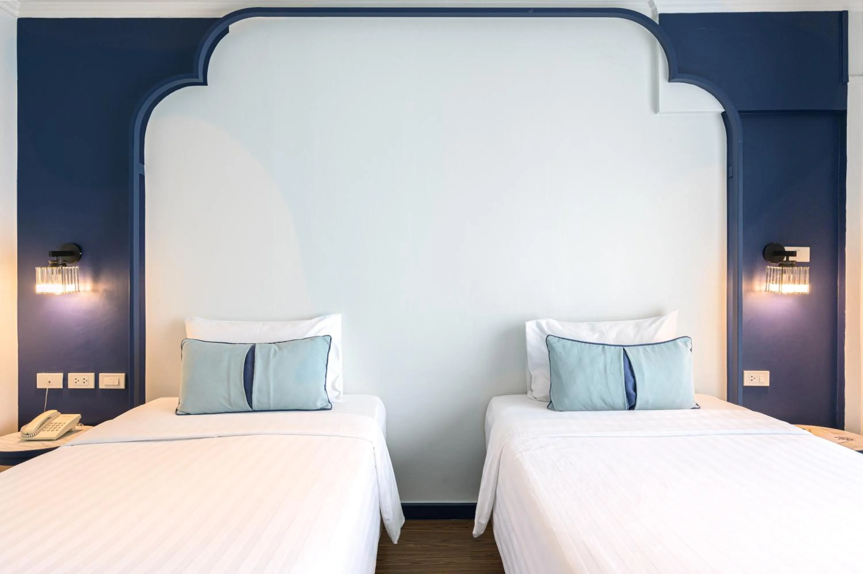 Bed in Bhukitta Boutique Hotel Phuket Town