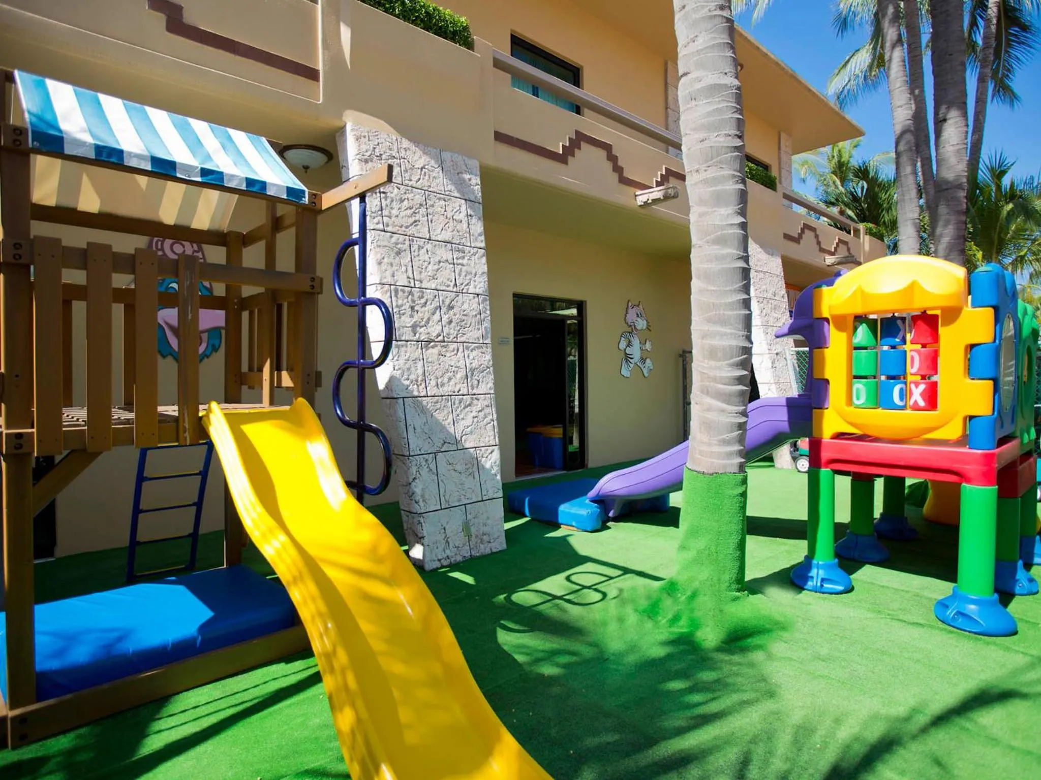 Children play ground in Paradise Village