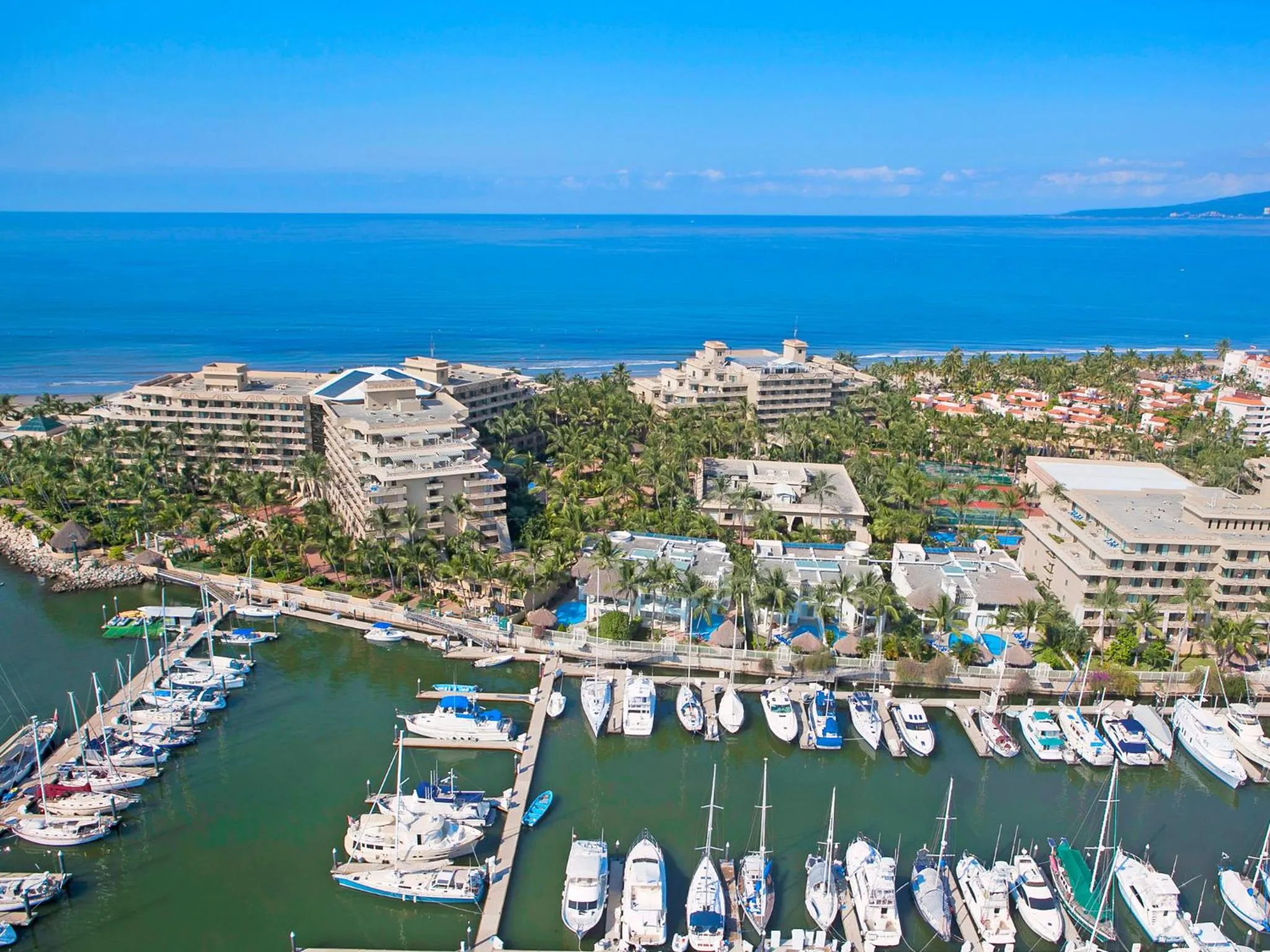 Bird's eye view in Paradise Village