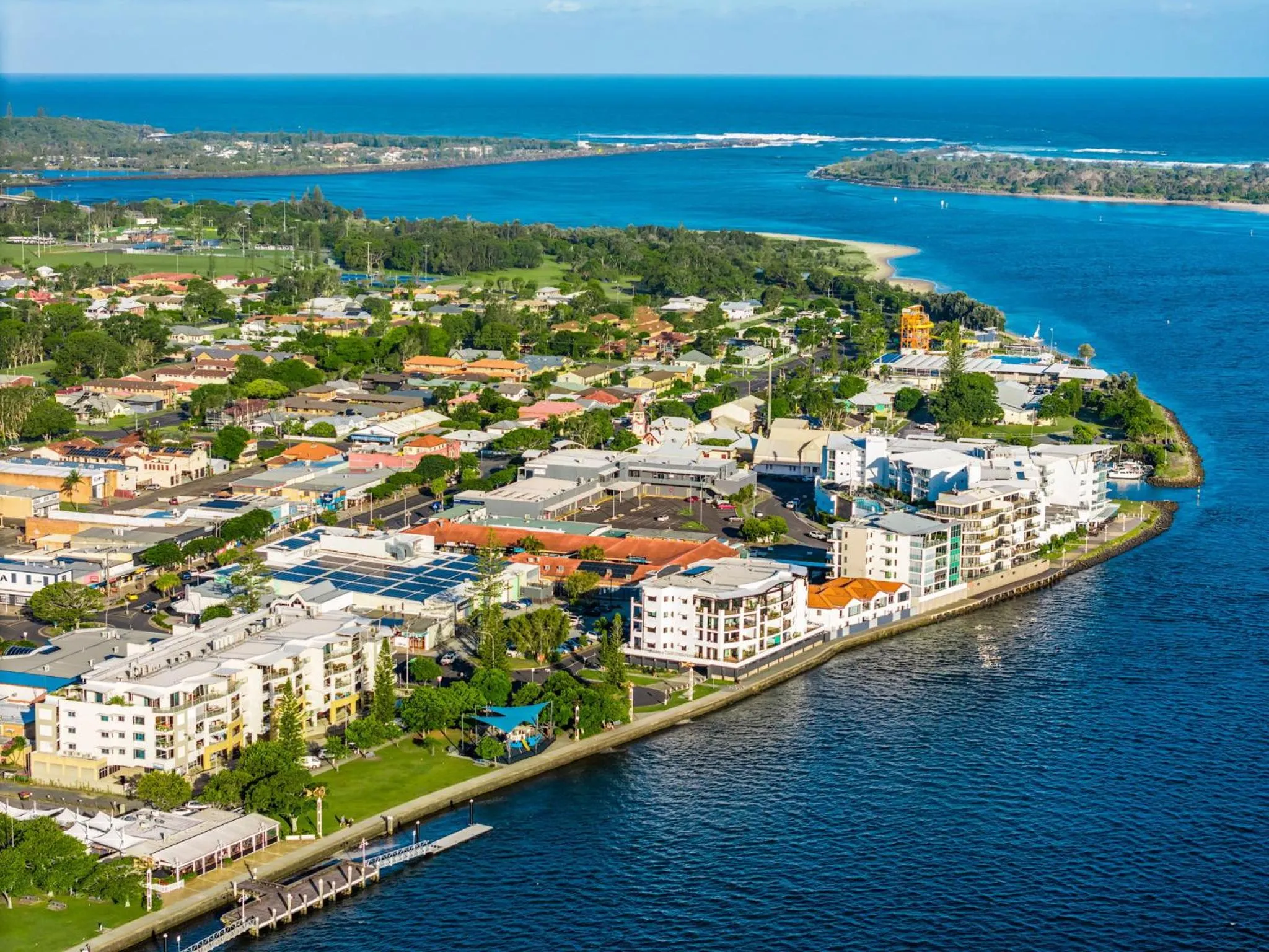 Natural landscape in Riverside Holiday Apartments