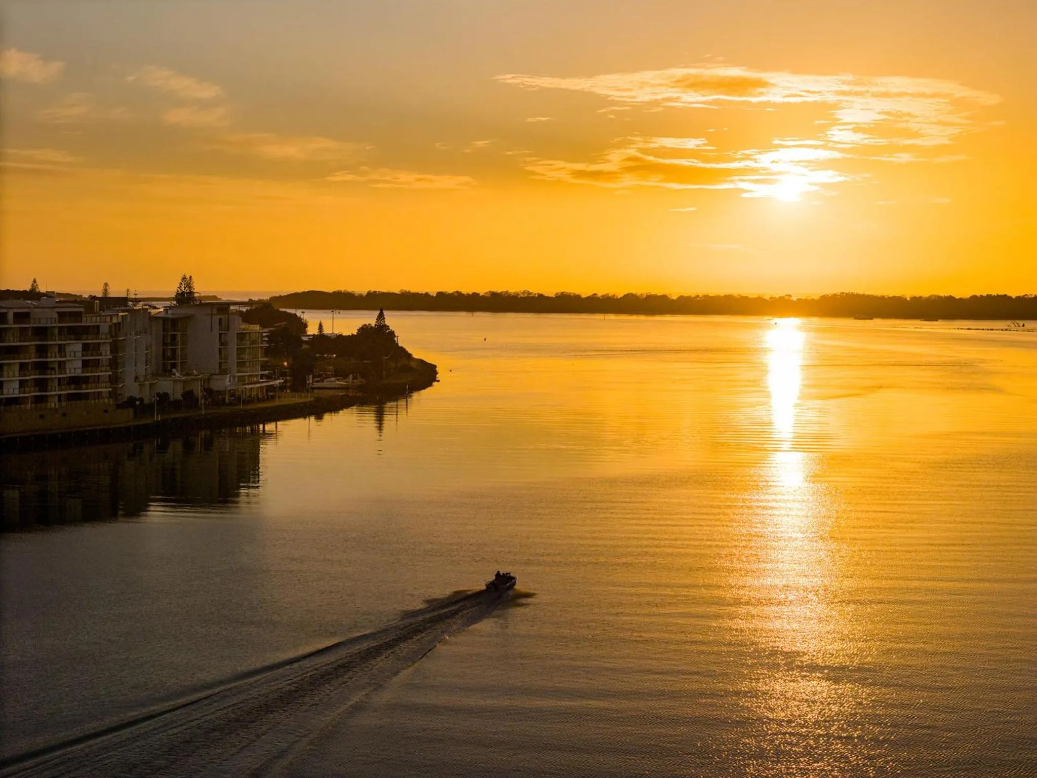 Natural landscape in Riverside Holiday Apartments