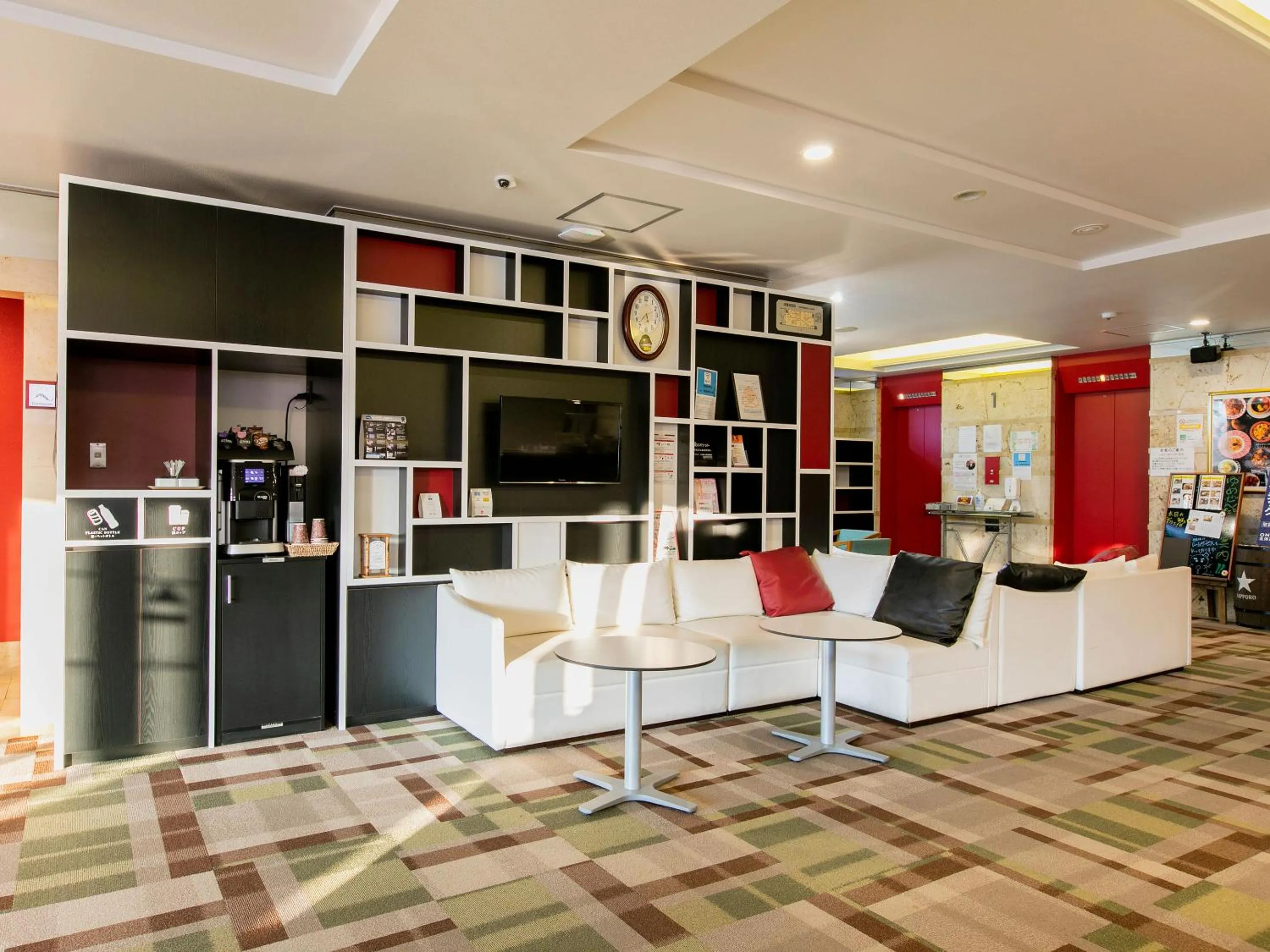 Lobby or reception in KOKO STAY Chitose - formerly Hotel Wing International Chitose