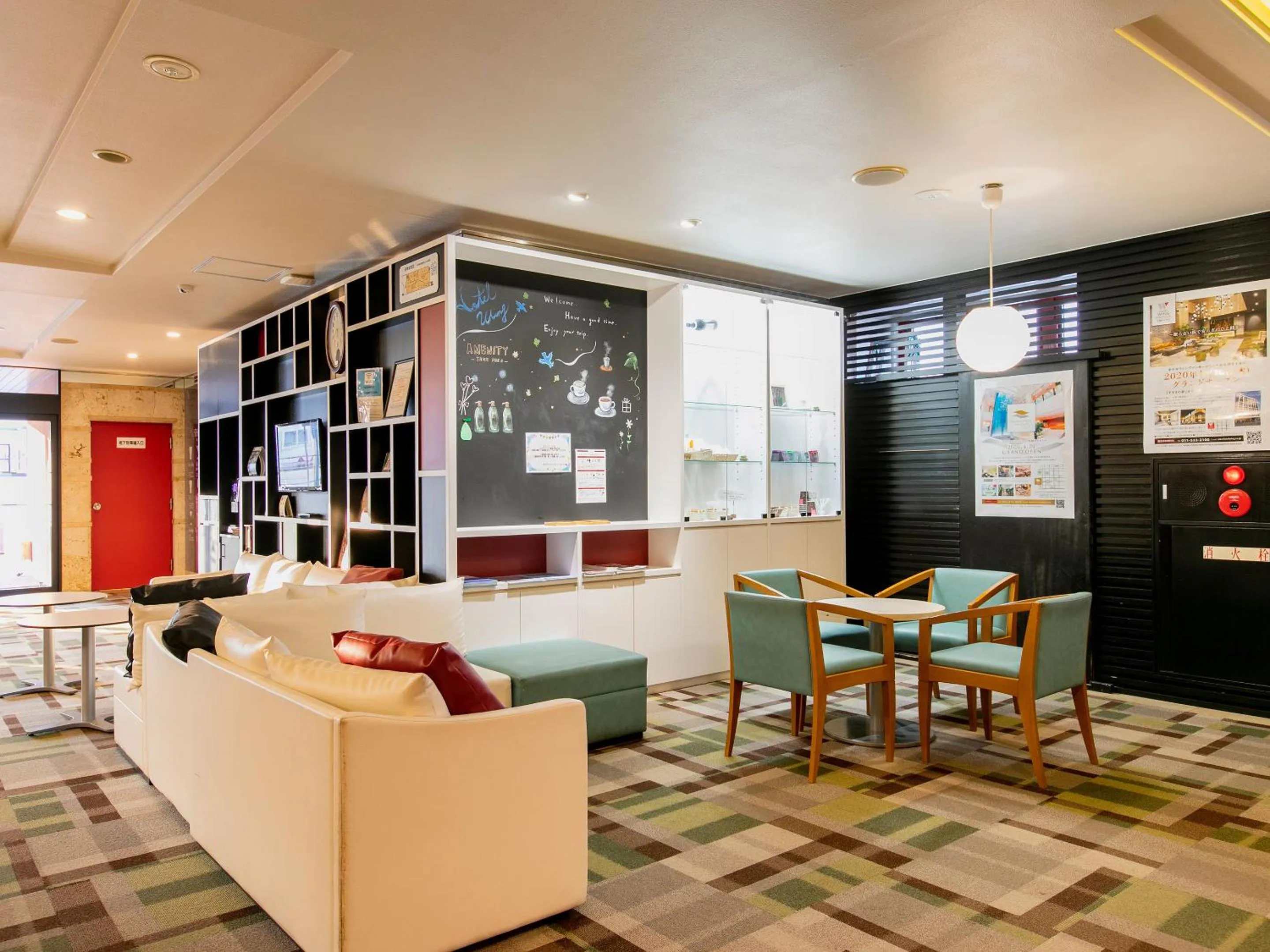 Lobby or reception in KOKO STAY Chitose - formerly Hotel Wing International Chitose