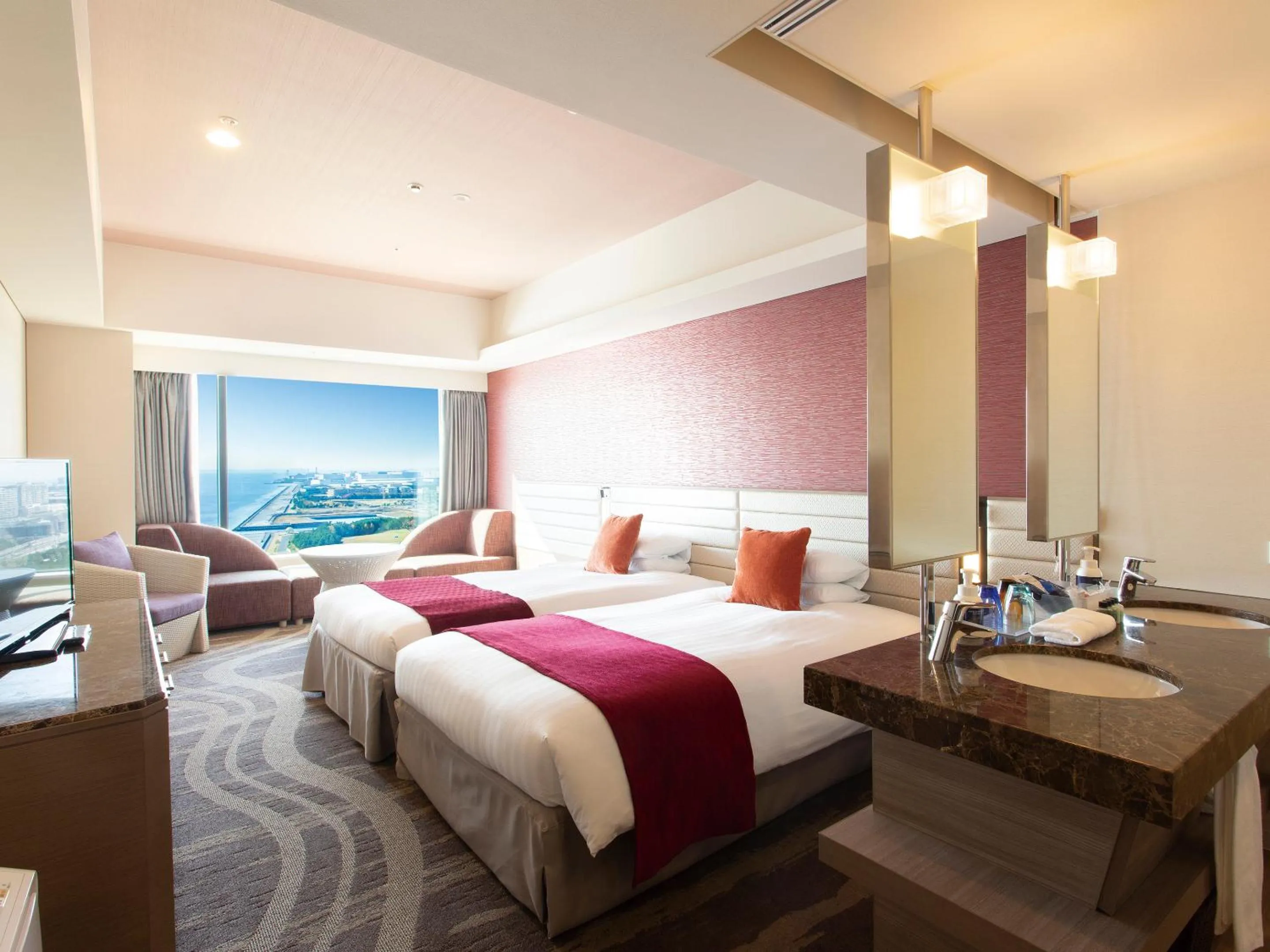 Photo of the whole room in Tokyo Bay Tokyu Hotel