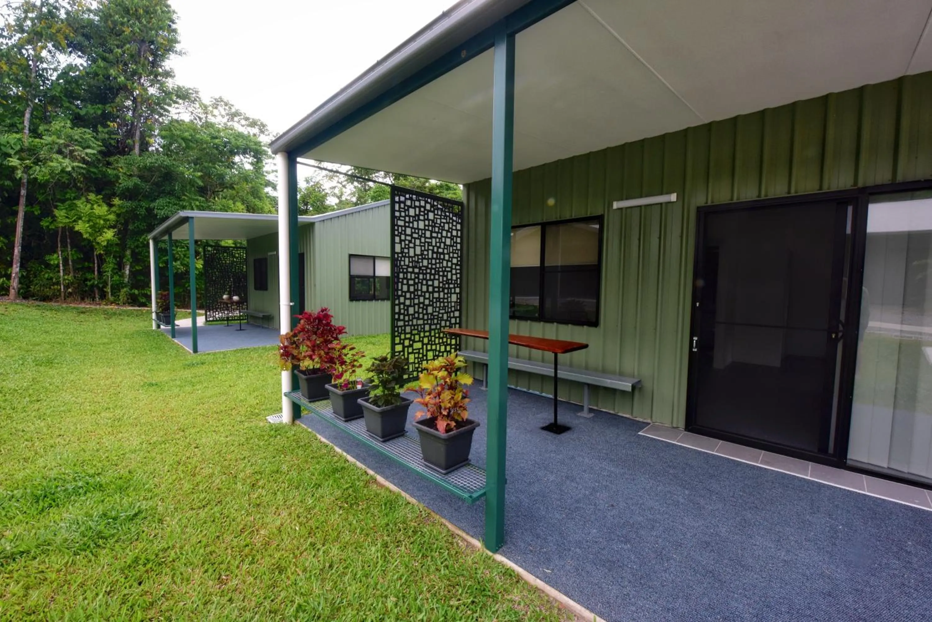 Patio in Daintree Peaks ECO Stays