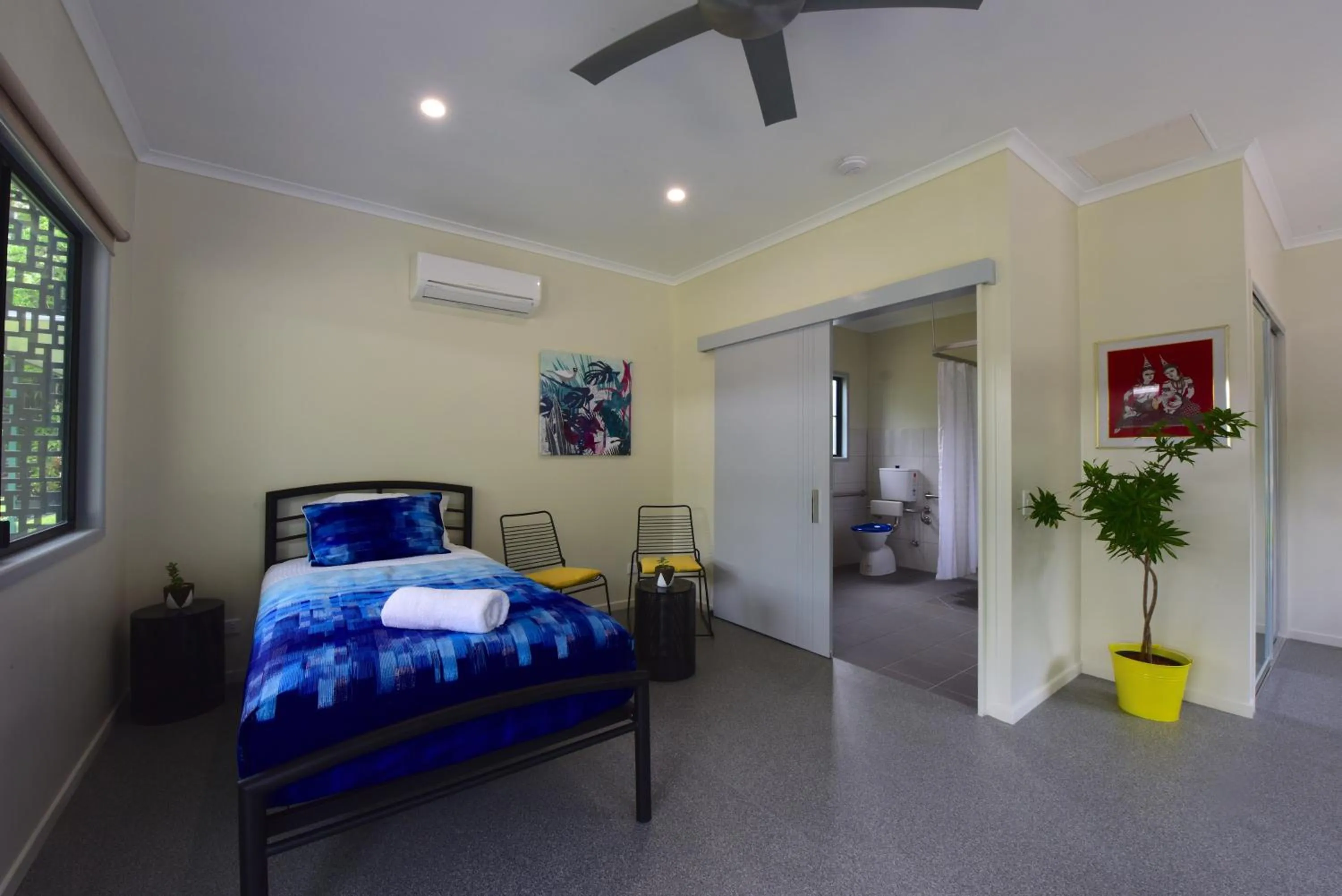 Bedroom, Bed in Daintree Peaks ECO Stays