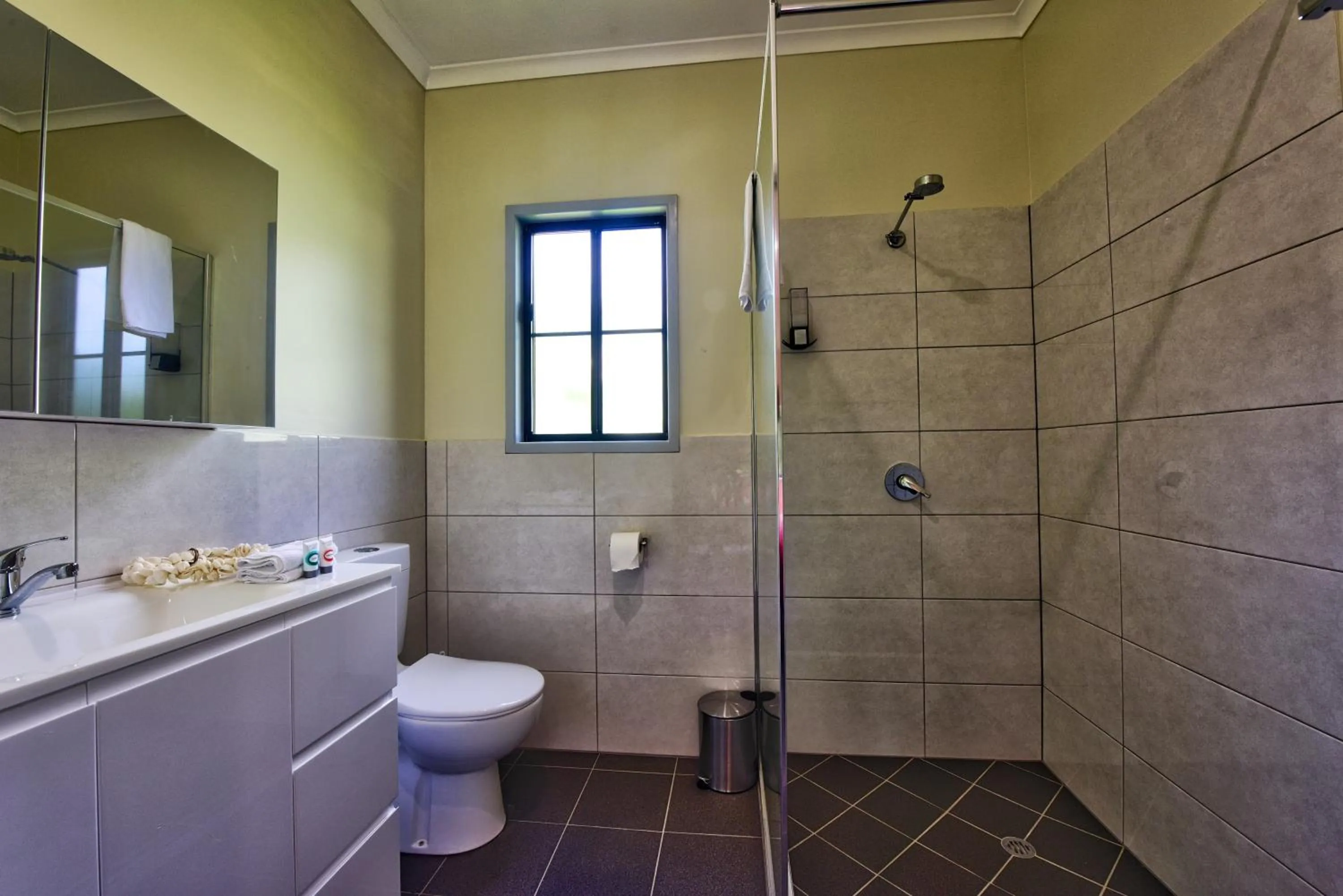 Shower in Daintree Peaks ECO Stays