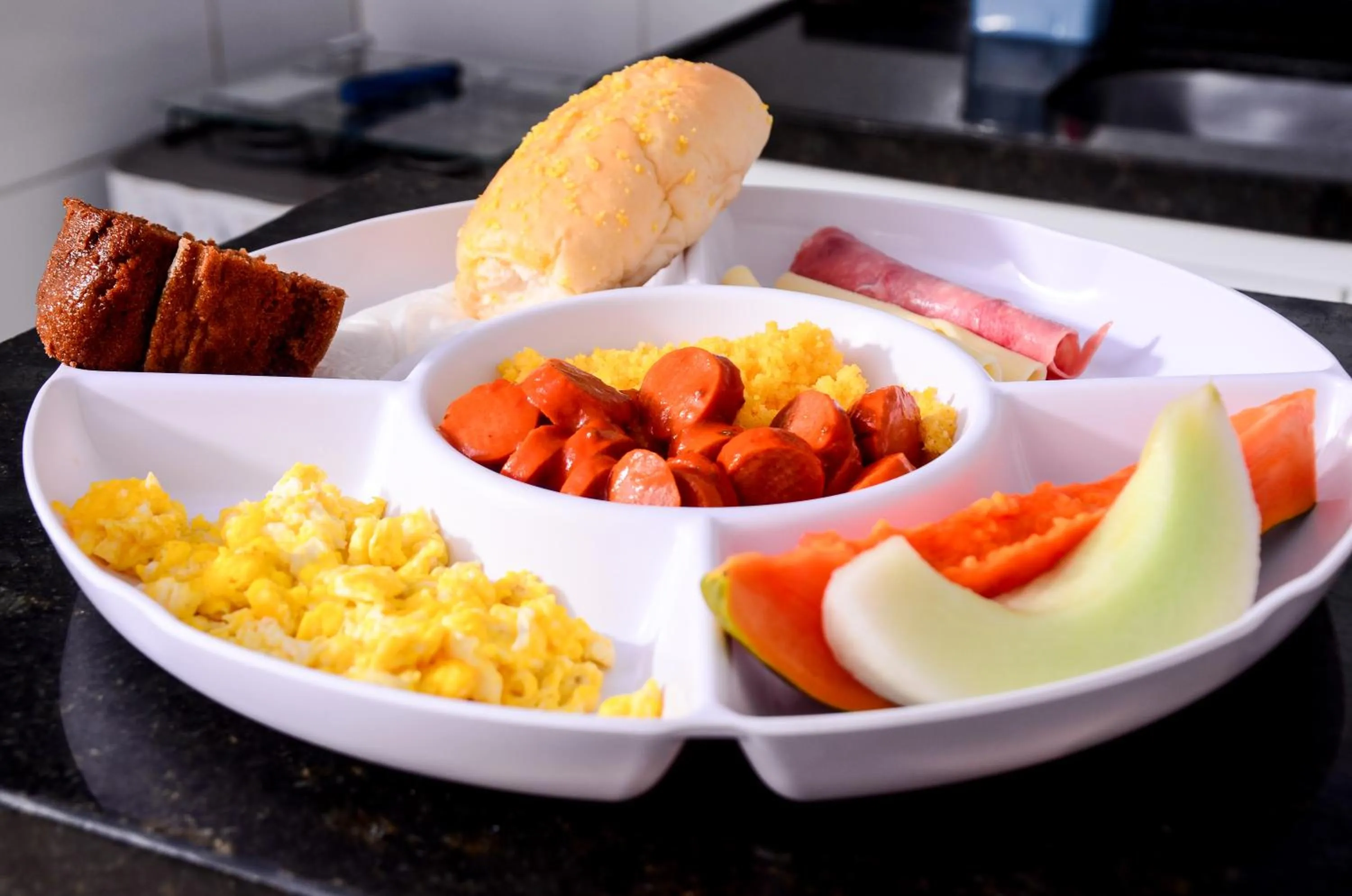 Food and drinks in Pousada Chalés do Toque