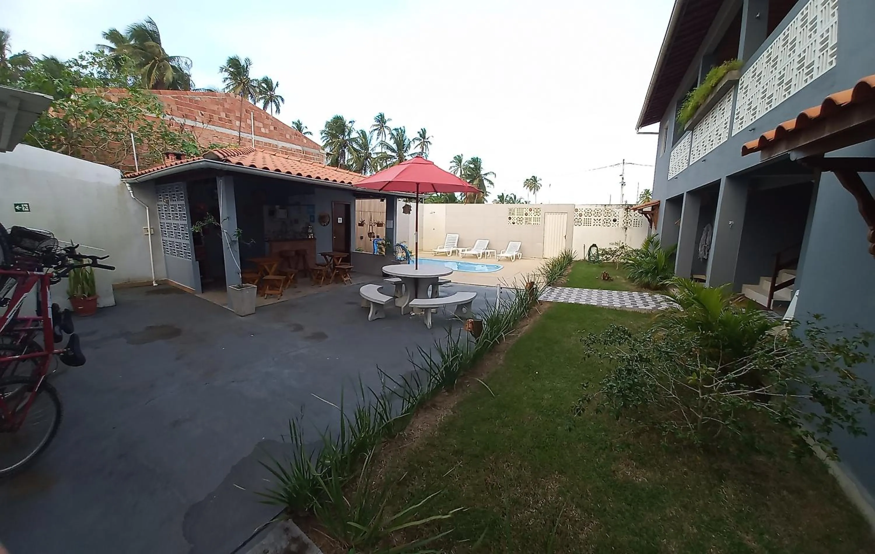 Property building in Pousada Chalés do Toque