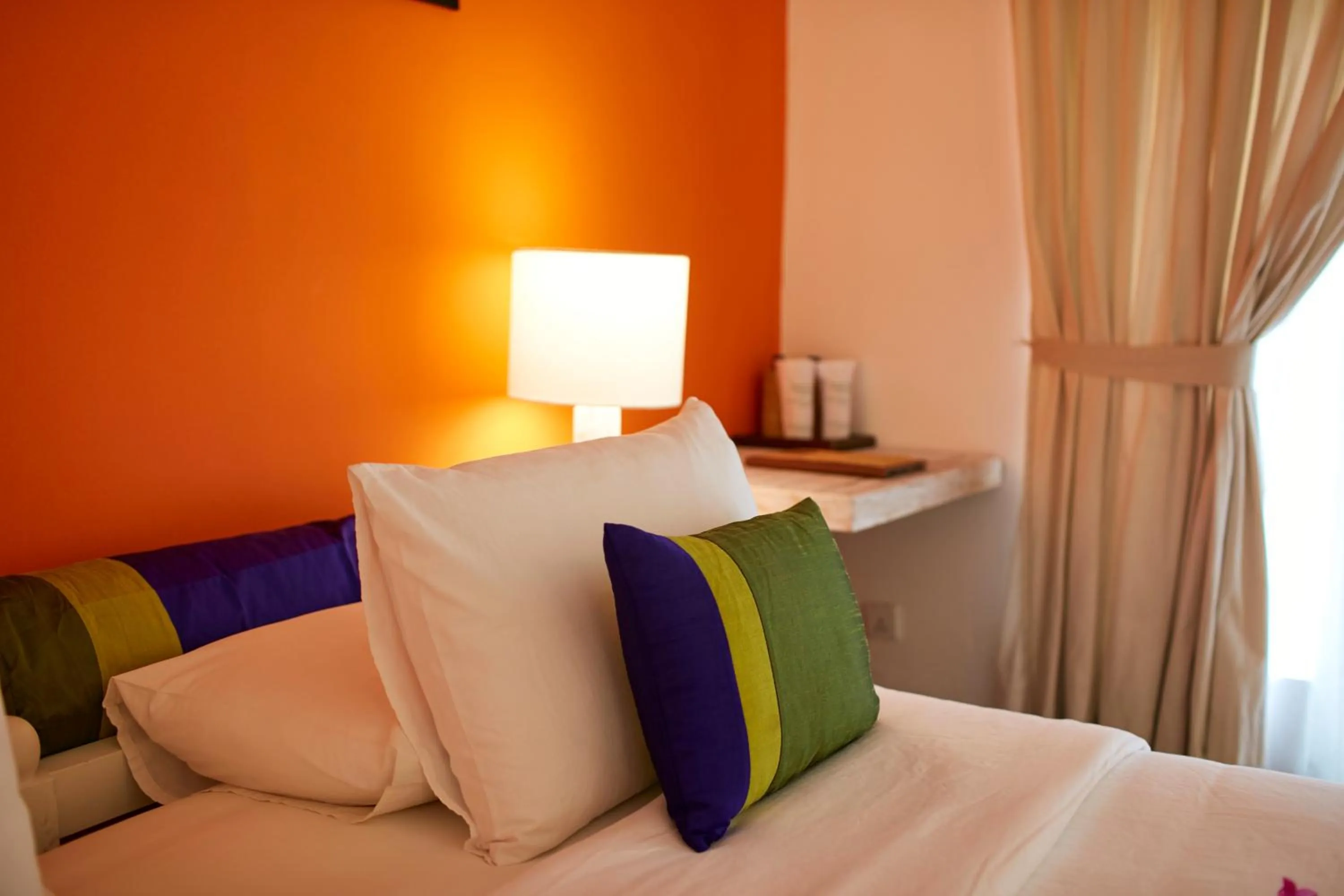 Bed in Hotel Sigiriya