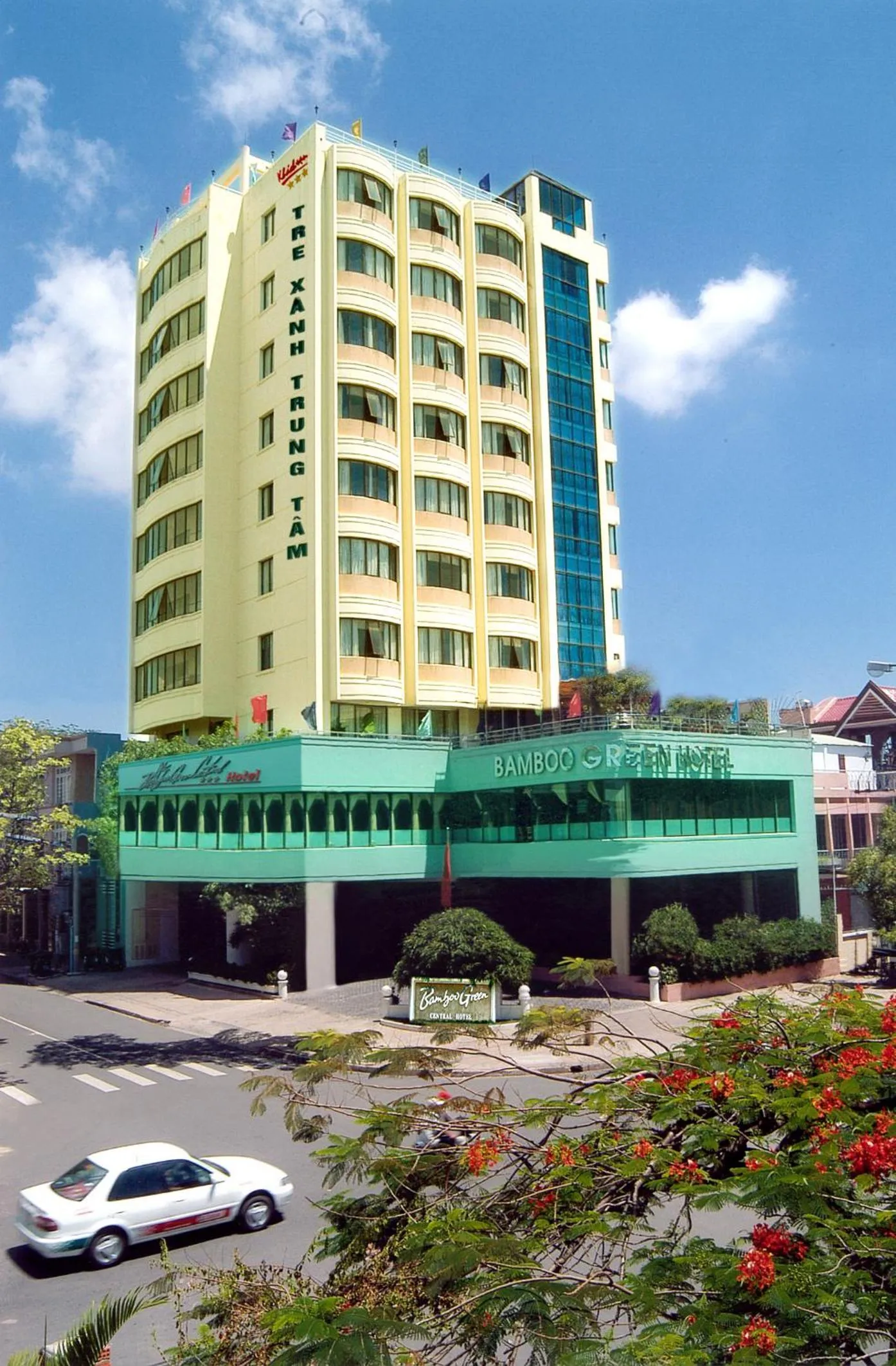 Property building in Bamboo Green Central Hotel