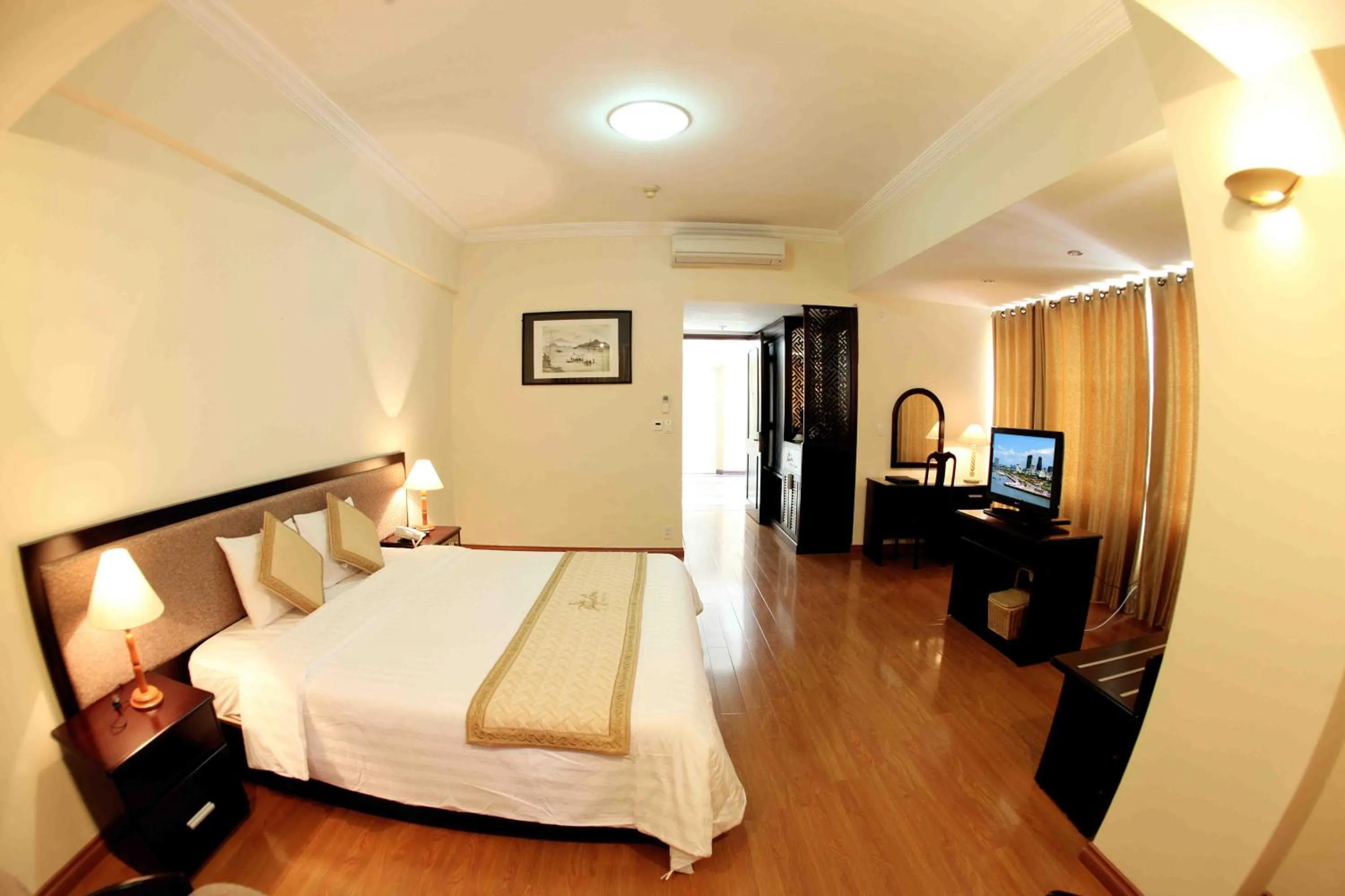 Bedroom in Bamboo Green Central Hotel