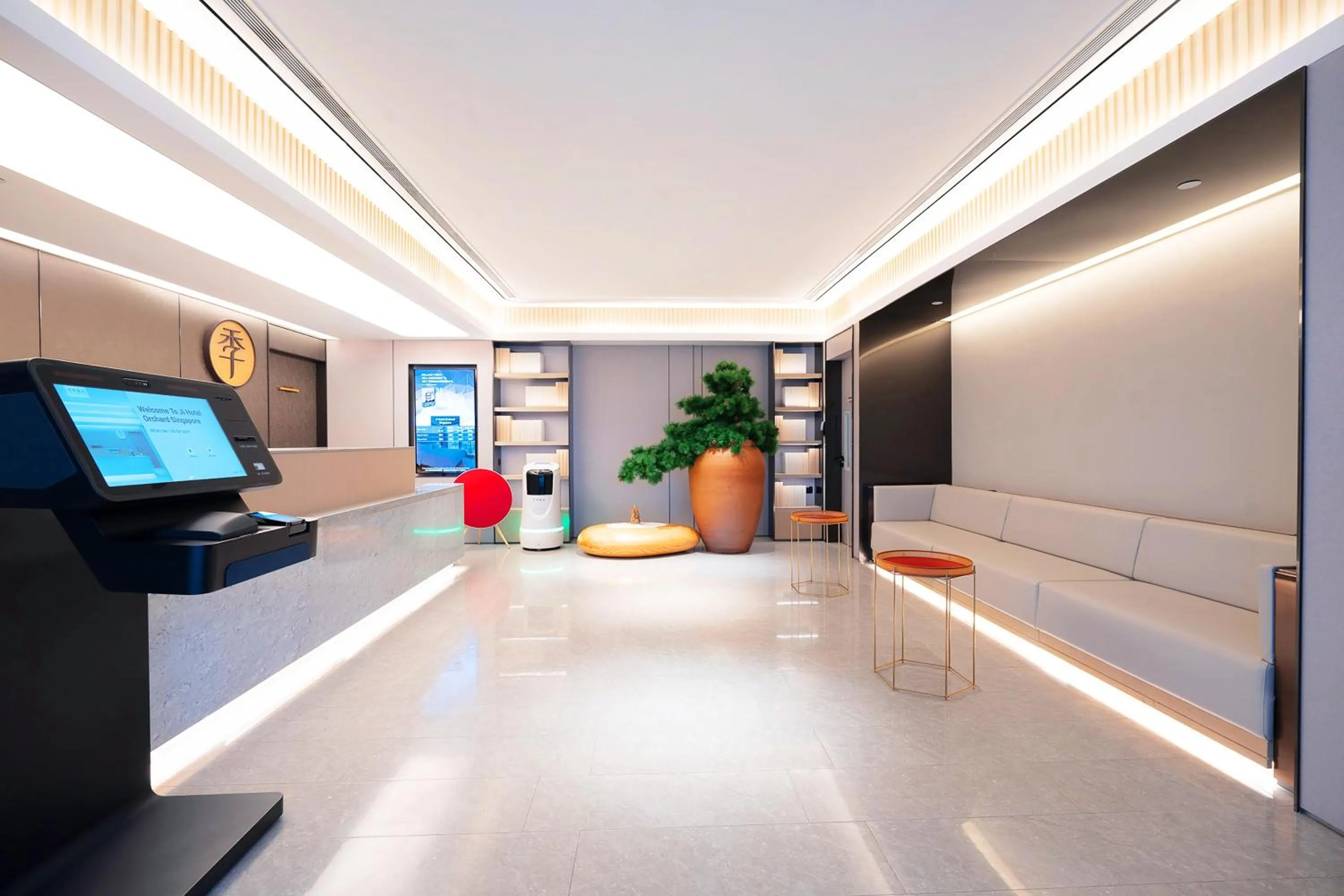 Seating area in Ji Hotel Orchard Singapore