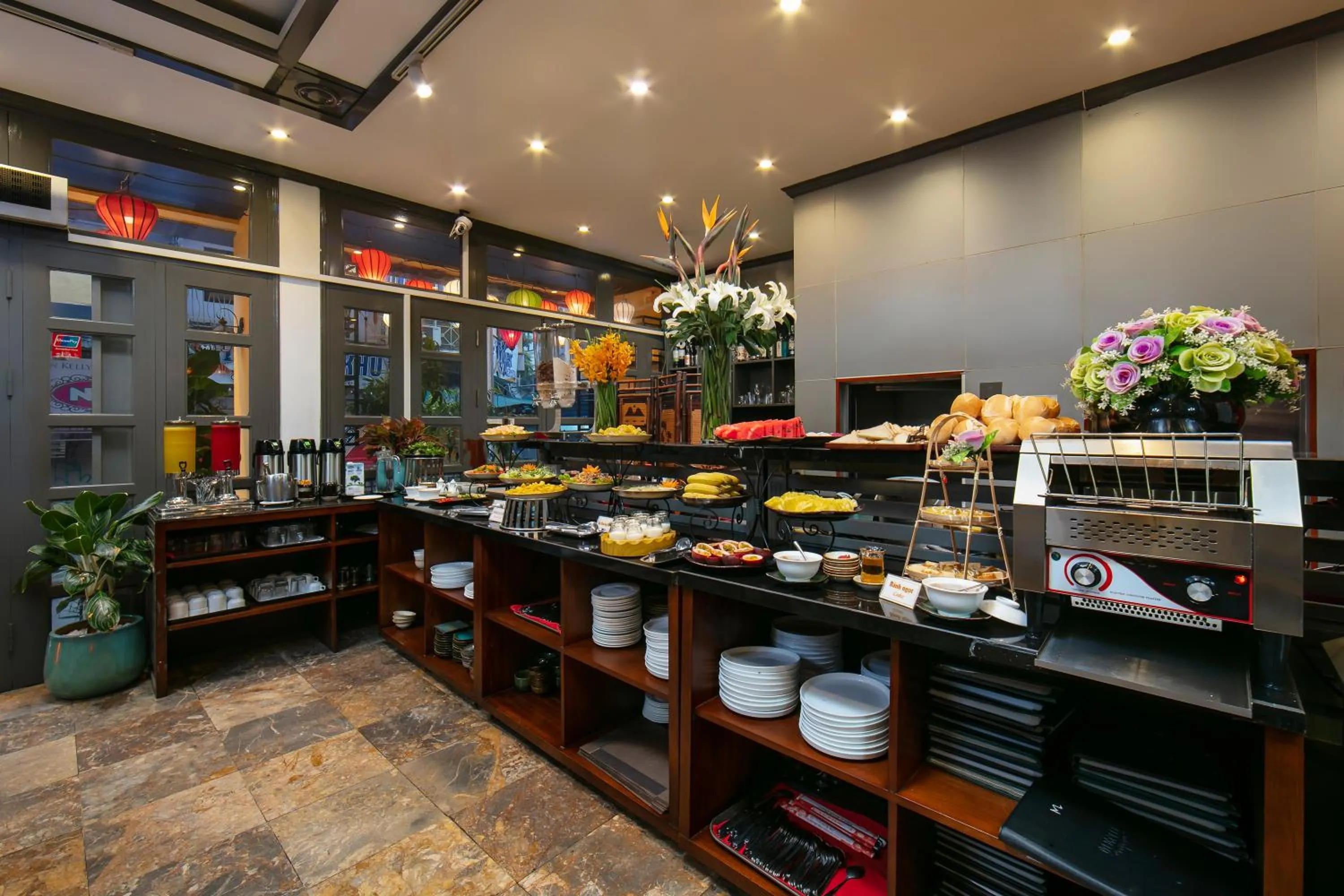 Breakfast in Hanoi Nostalgia Hotel & Spa