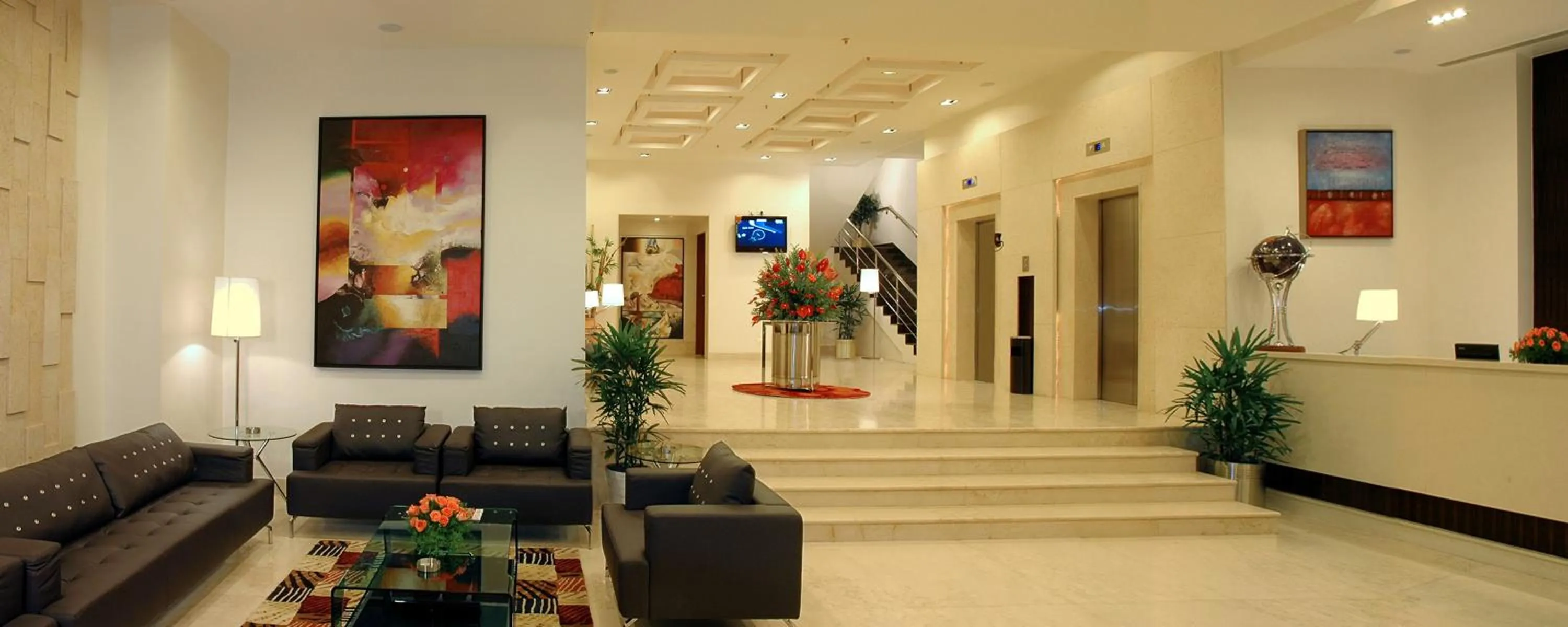 Lobby or reception in Fortune Inn Sree Kanya, Visakhapatnam - Member ITC Hotels' Group
