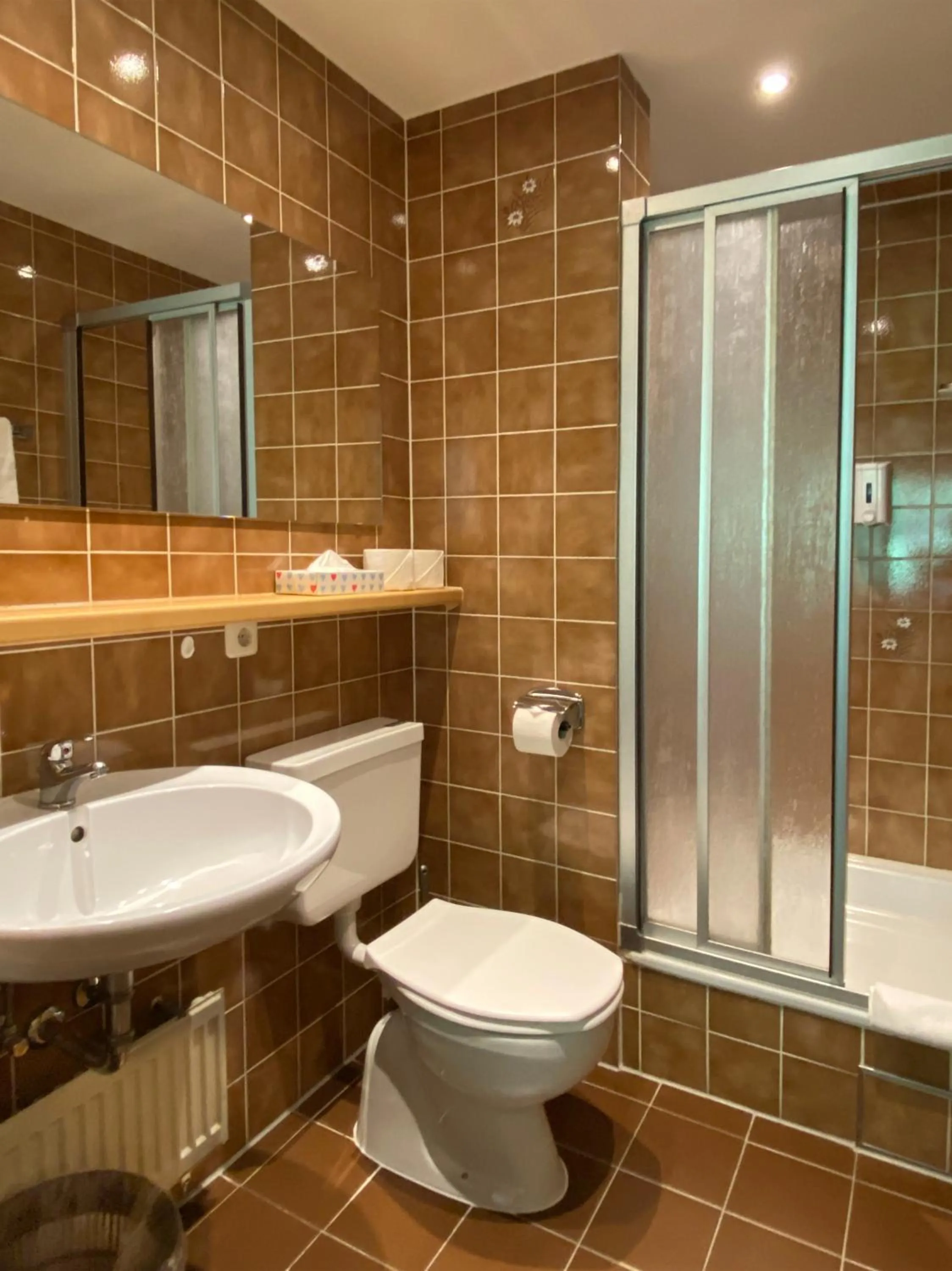 Shower in Appartement-Hotel Happy Kienberg