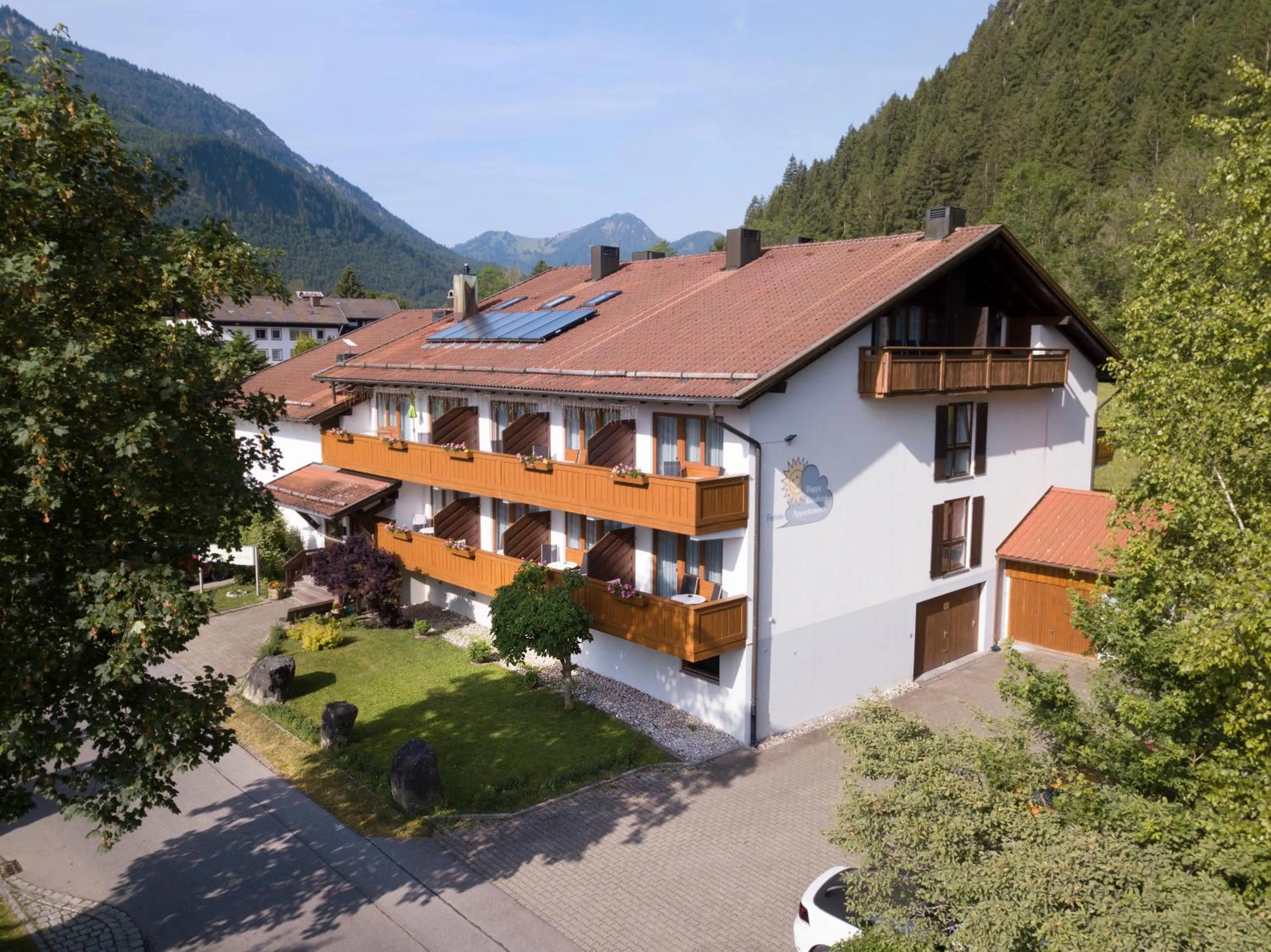 Property building in Appartement-Hotel Happy Kienberg