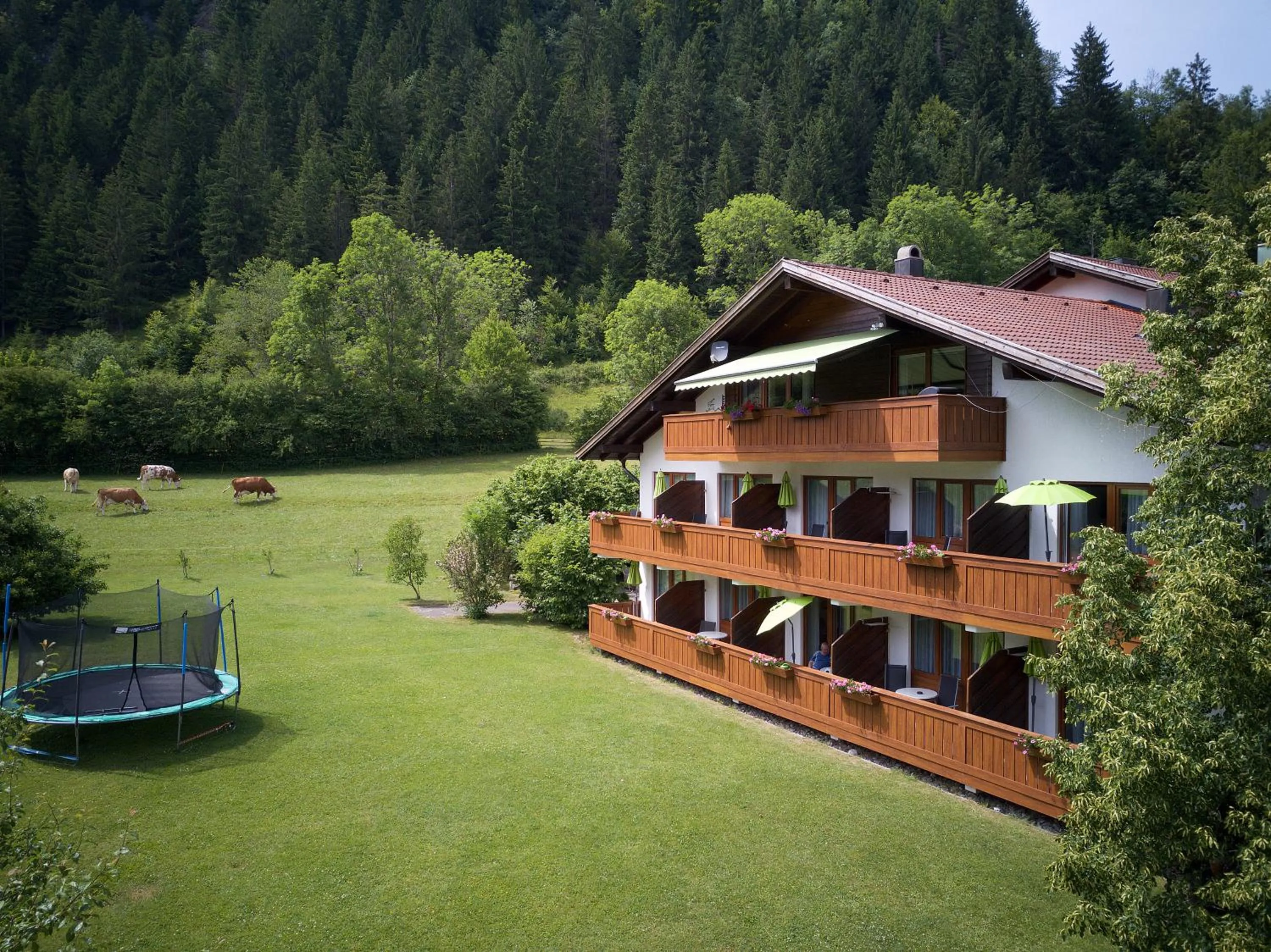 Property building in Appartement-Hotel Happy Kienberg