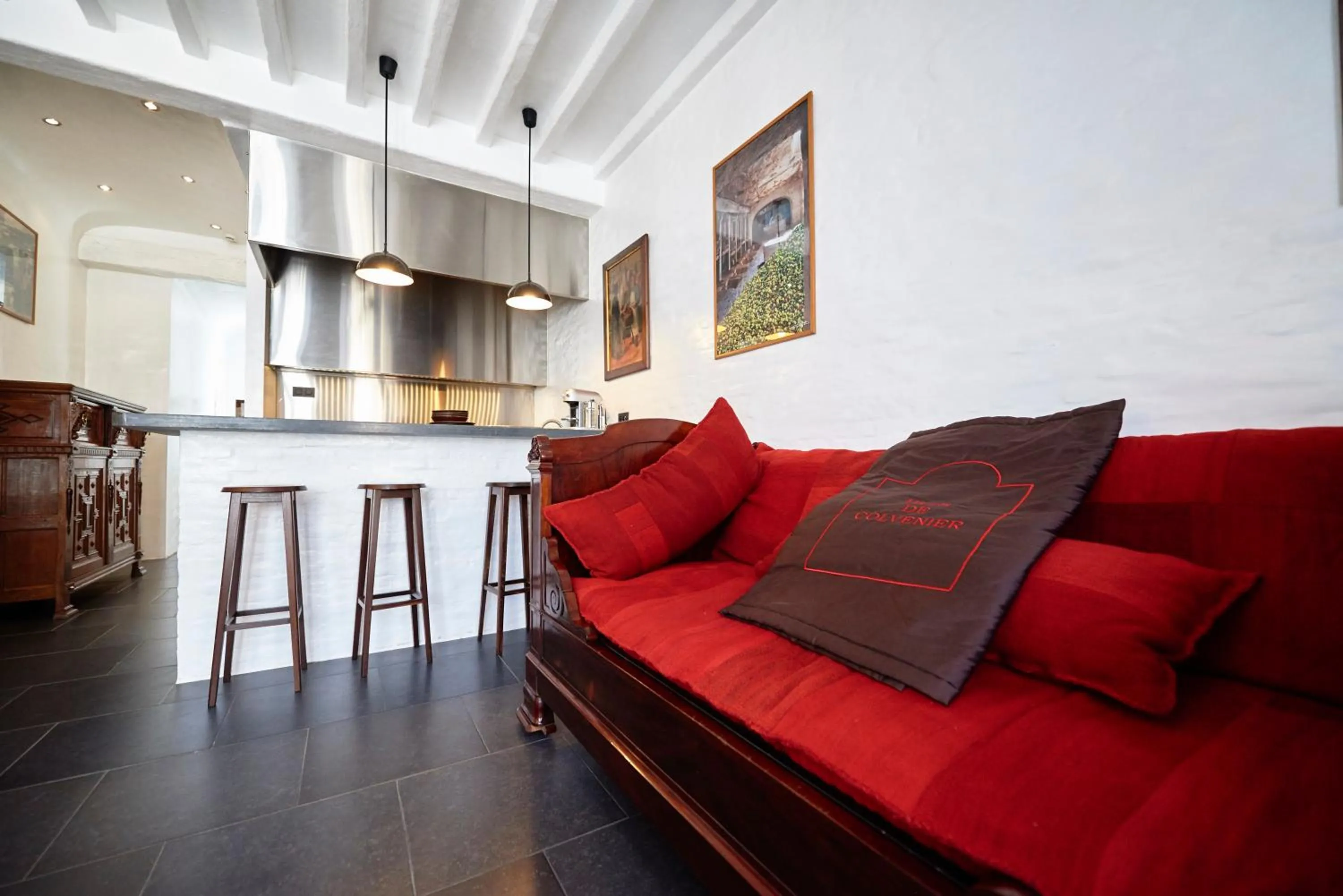 Living room in Hotel Colvenier