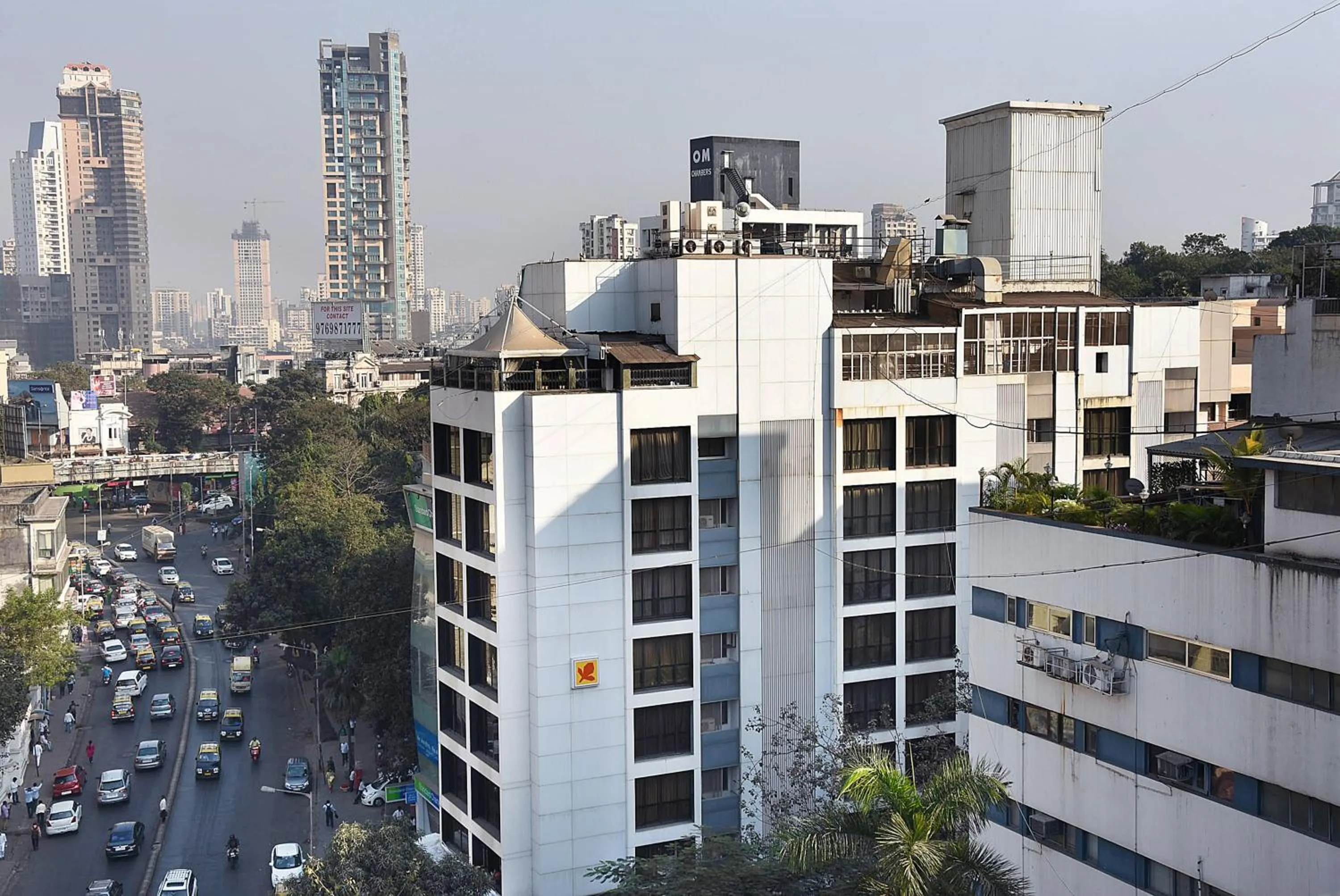 Facade/entrance in The Shalimar Hotel, Kemps Corner