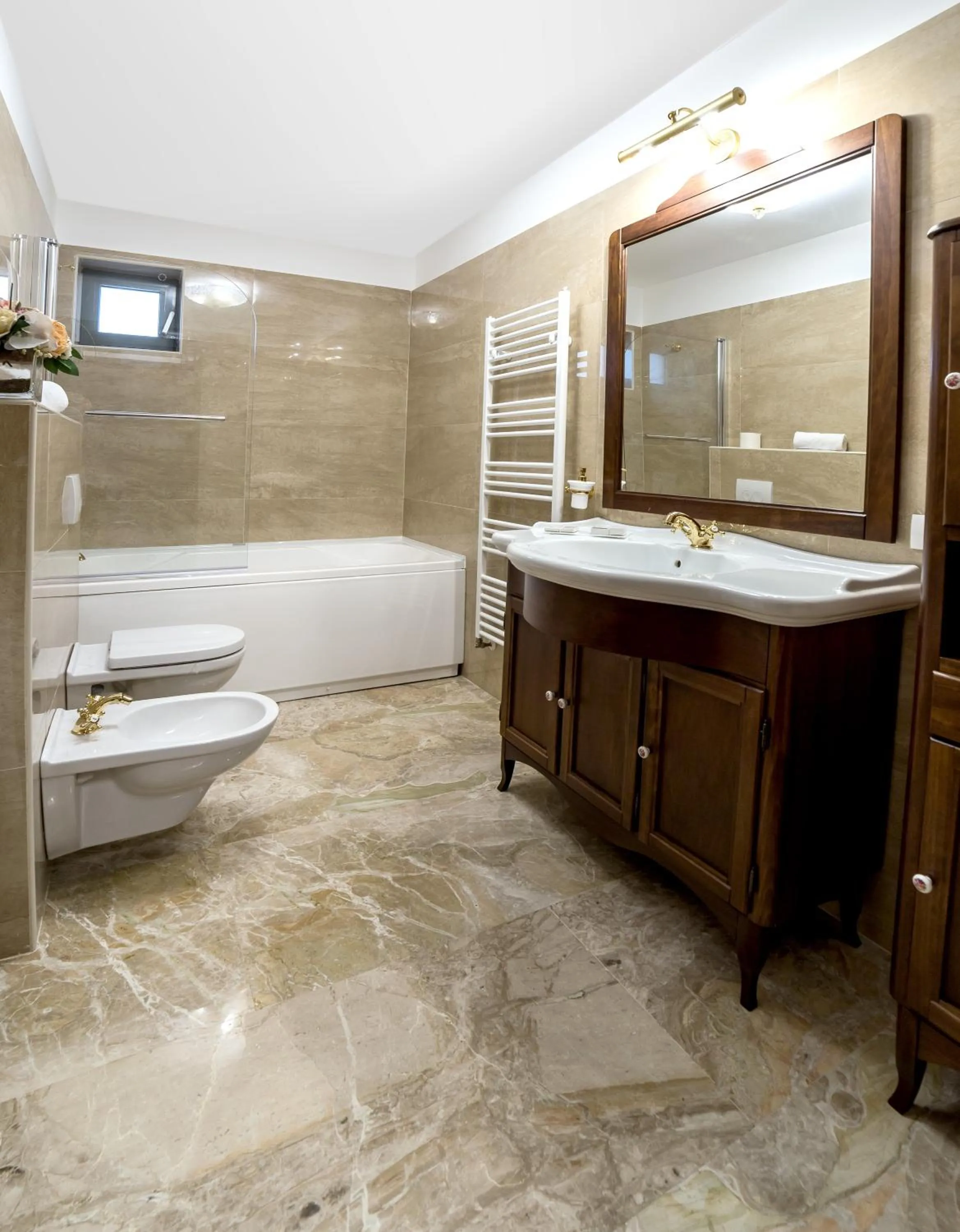 Bathroom in Theodora Golf Club