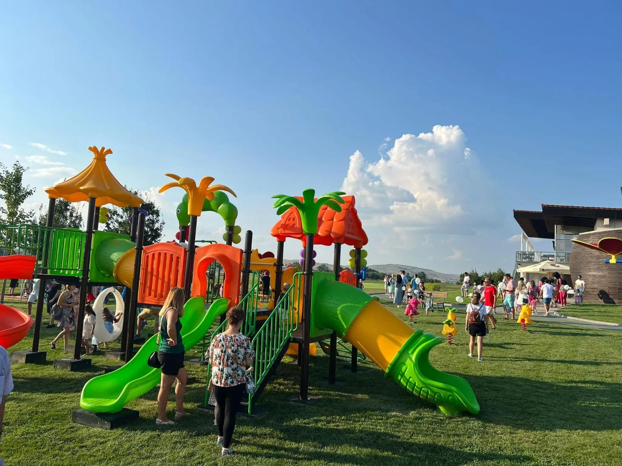 Children play ground in Theodora Golf Club