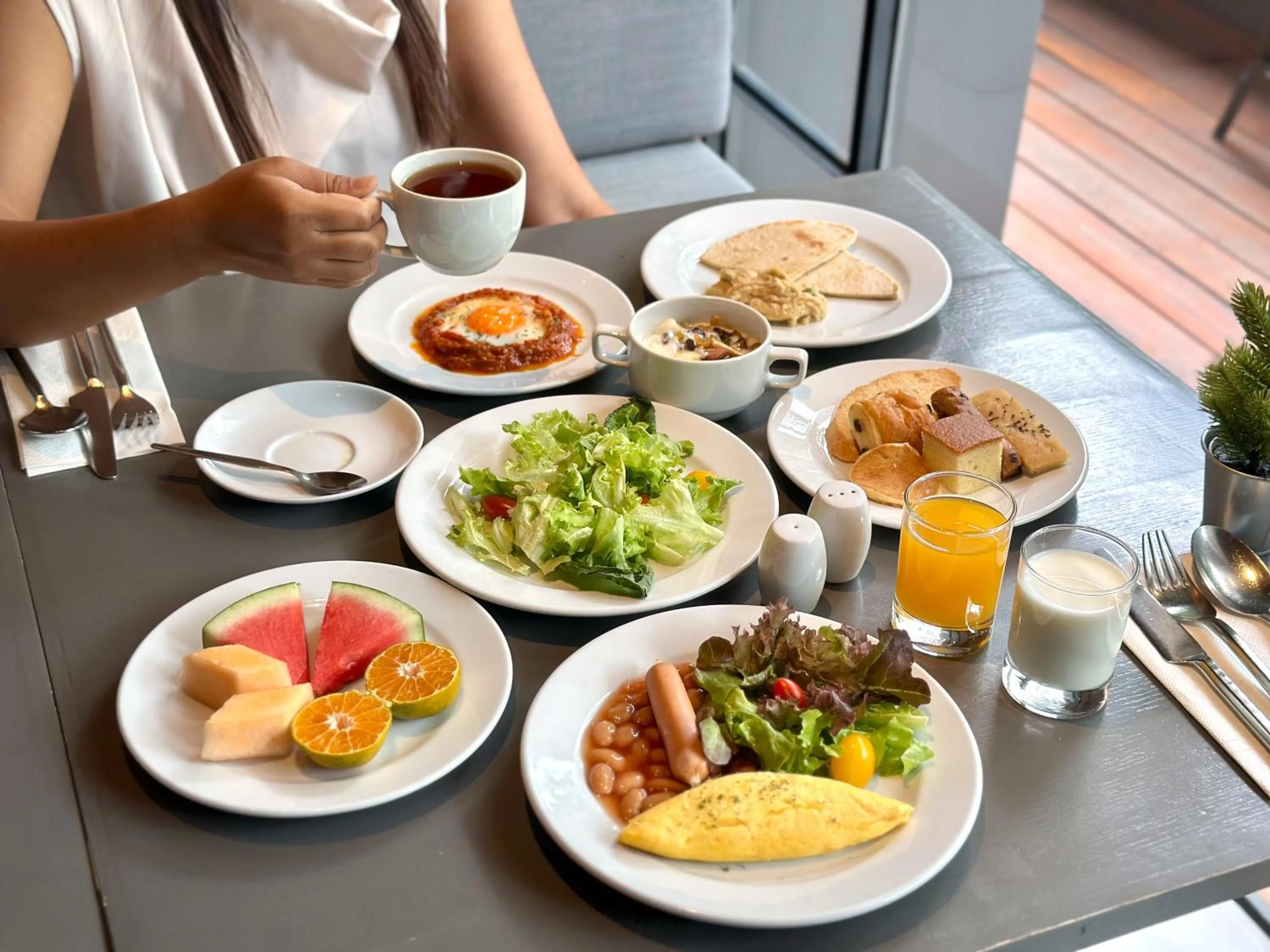 Food in Urbana Langsuan Hotel