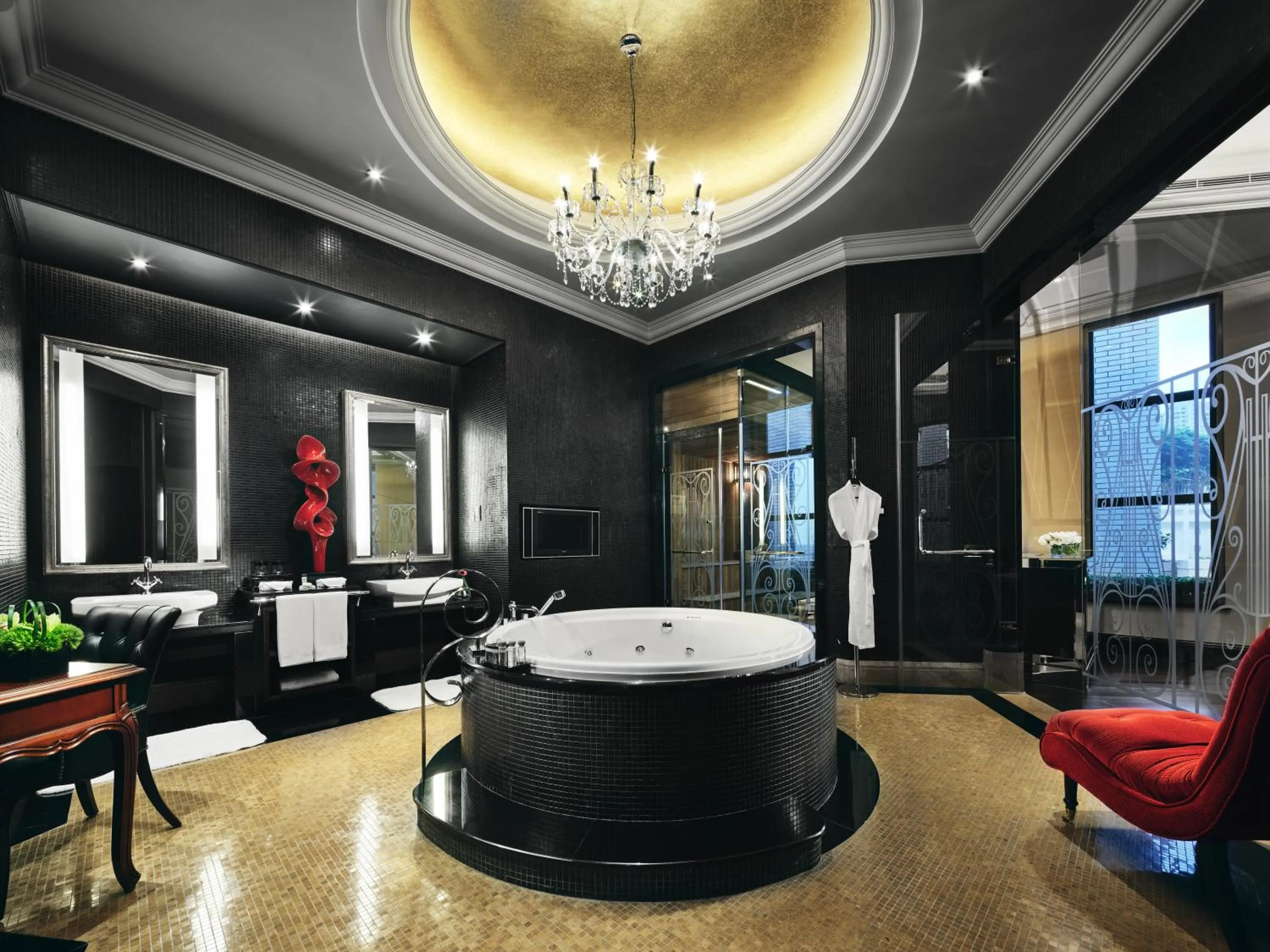 Bathroom in InterContinental Shenzhen by IHG