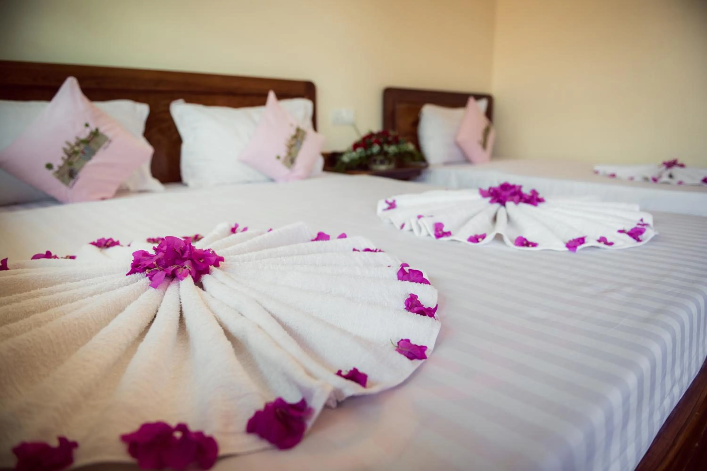 Photo of the whole room, Bed in Seng Hout Hotel