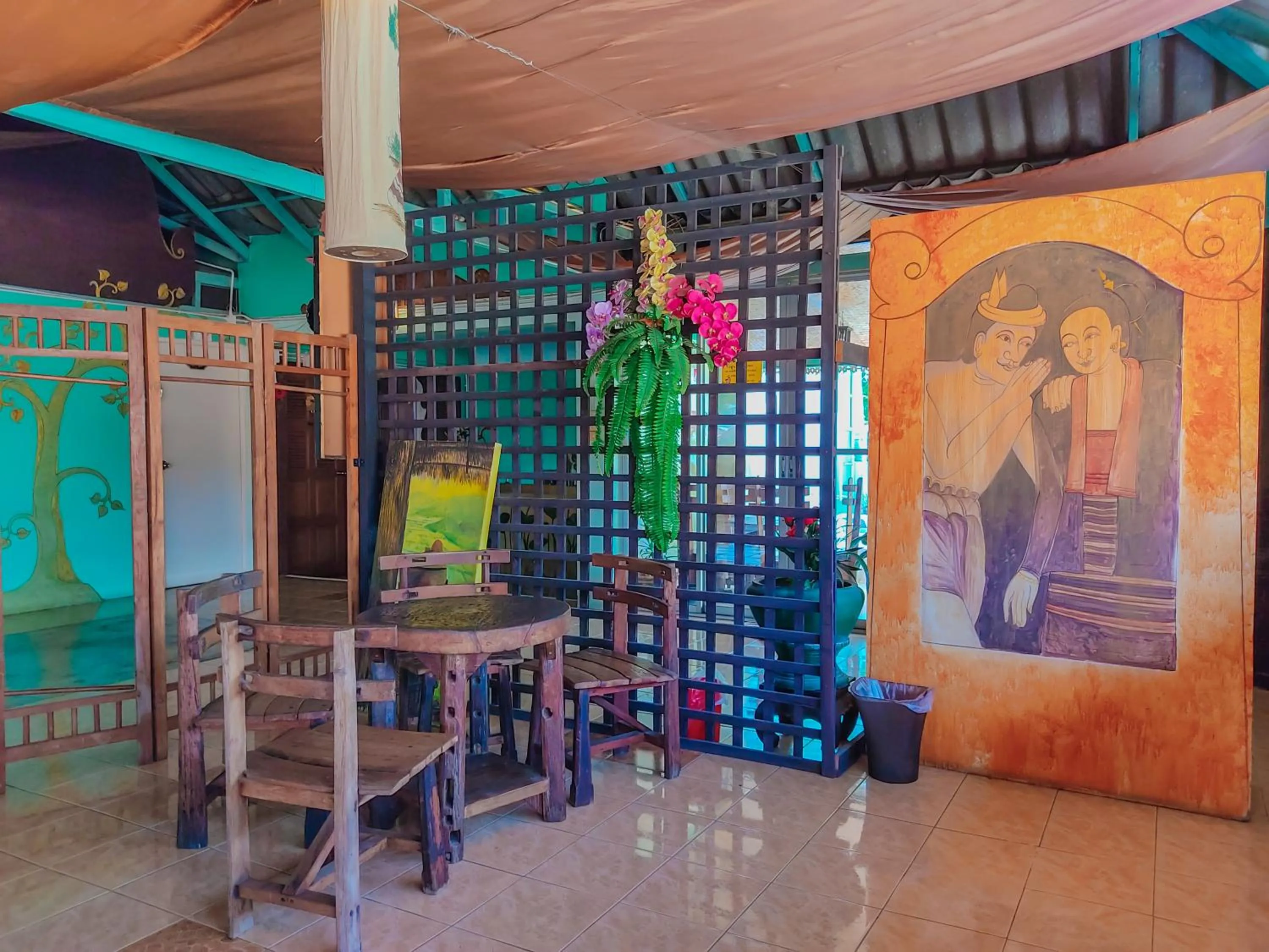 Seating area in Awana House