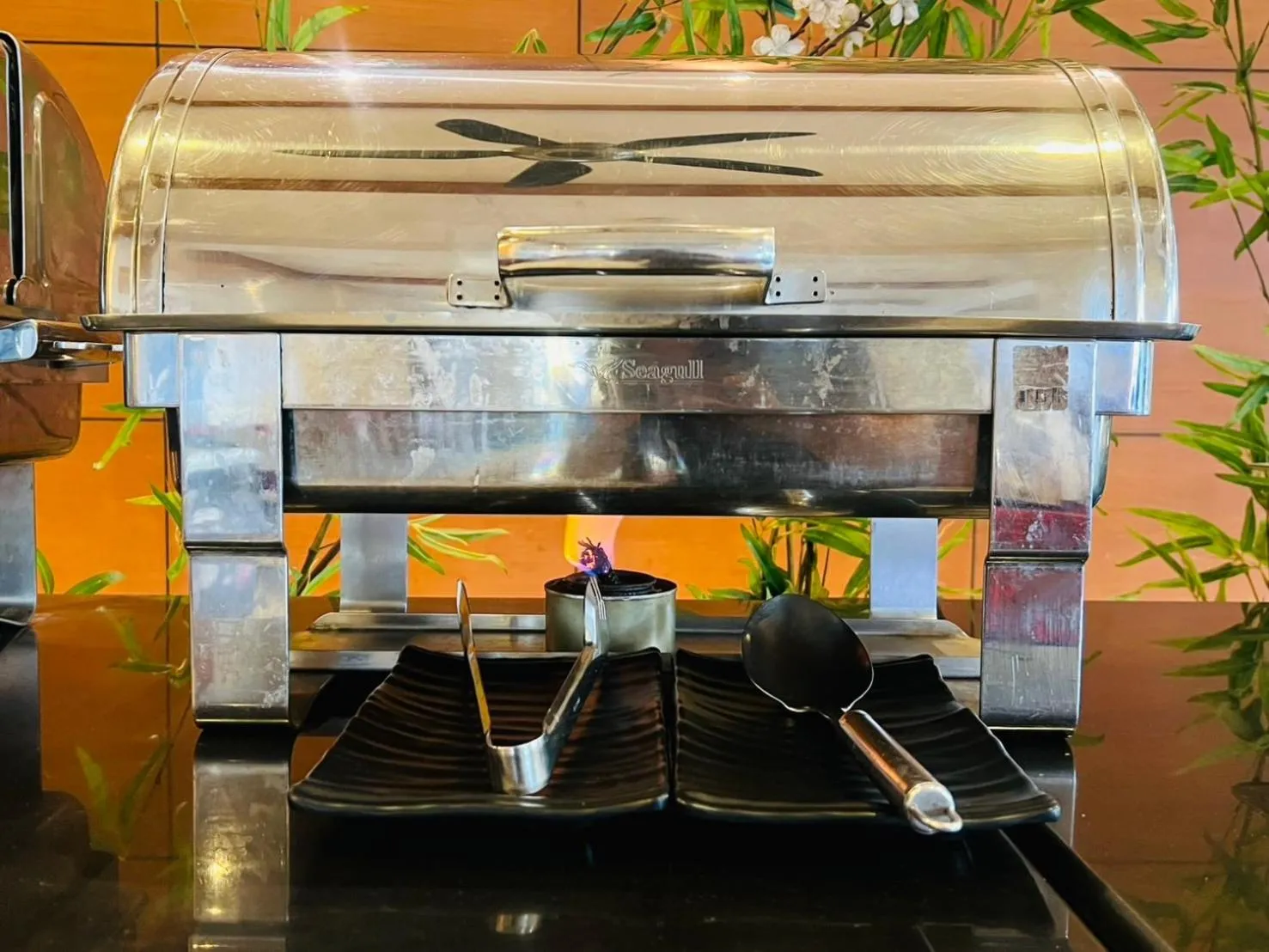 Buffet breakfast in Baramee Resortel