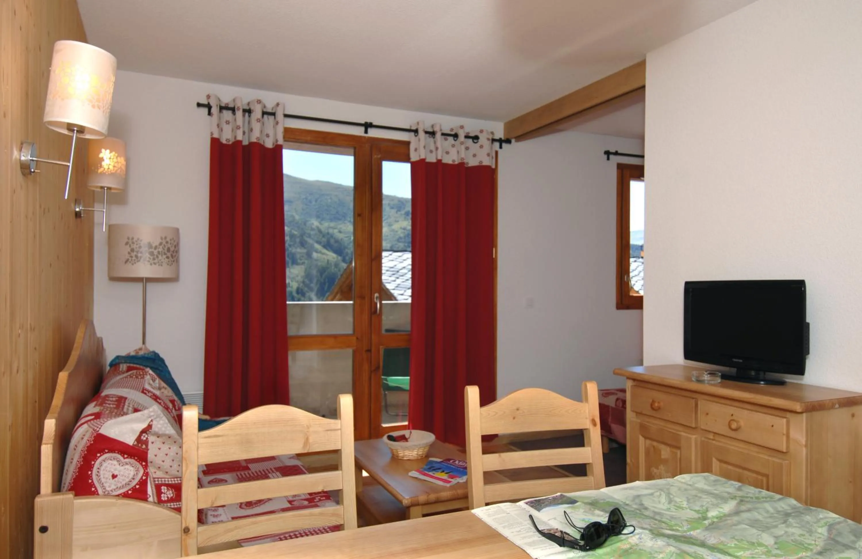 Living room in Résidence Odalys Le Grand Panorama 1