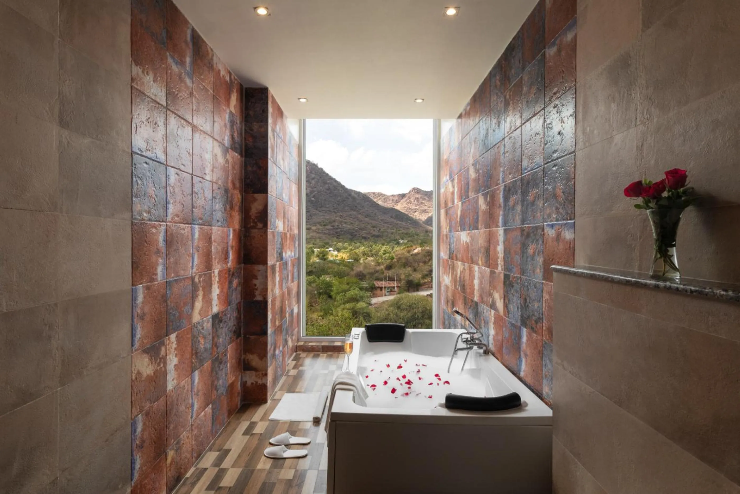 Bathroom in juSTa Luxe Sajjangarh Resort & Spa, Udaipur