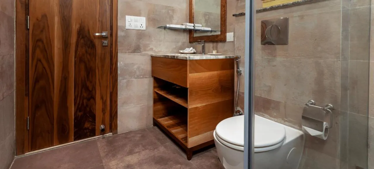 Bathroom in jüSTa Sajjangarh Resort & Spa, Udaipur