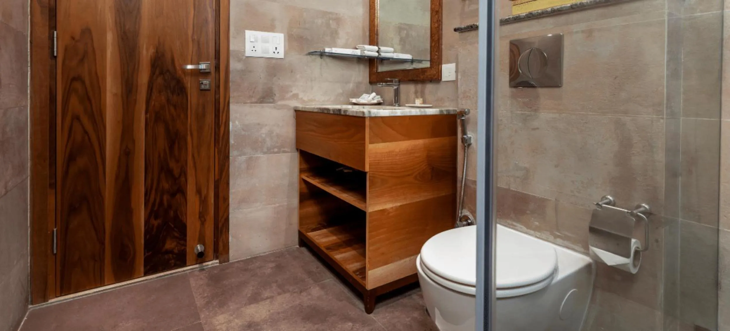 Bathroom in juSTa Luxe Sajjangarh Resort & Spa, Udaipur