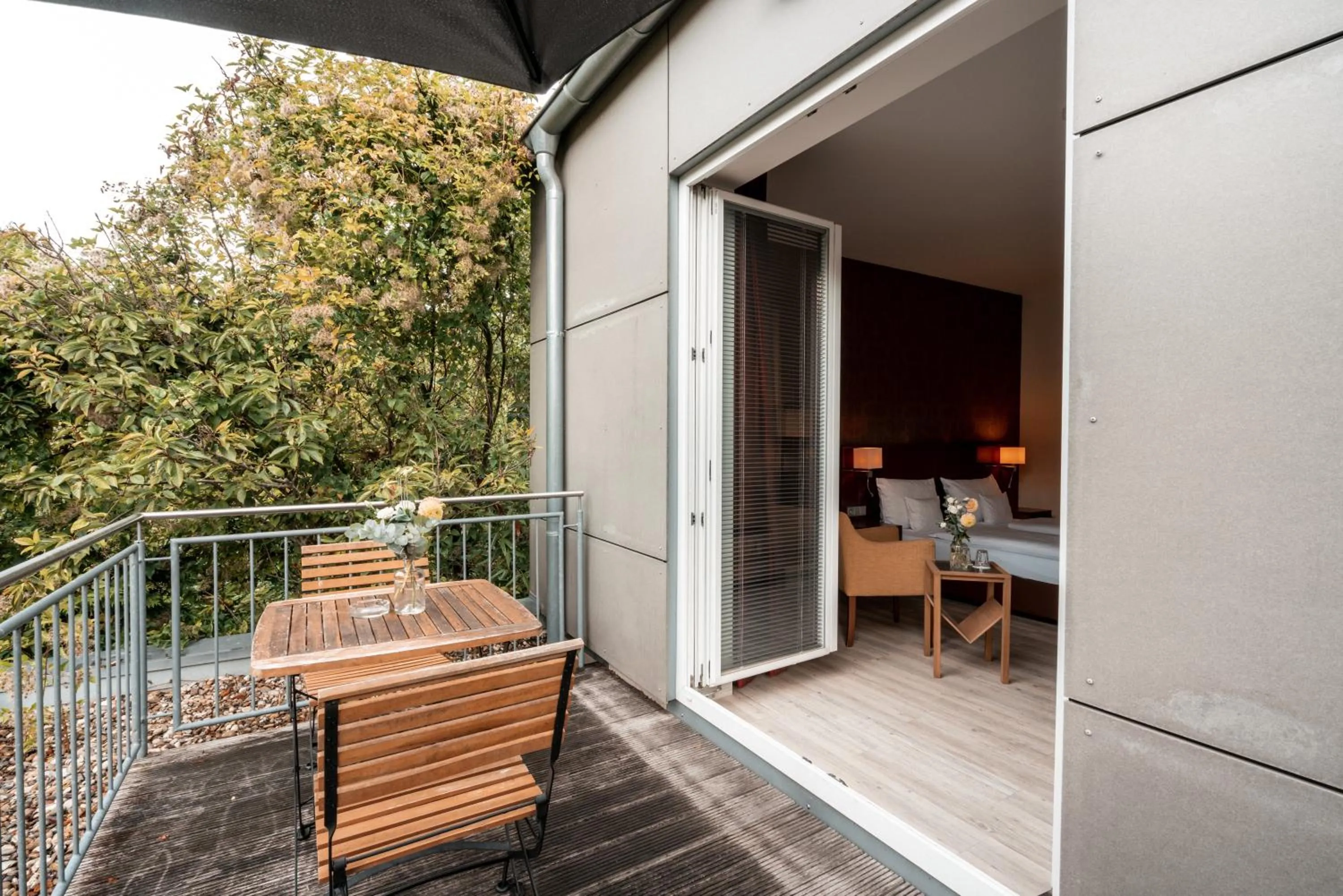 Balcony/Terrace in Weinhotel Wasem