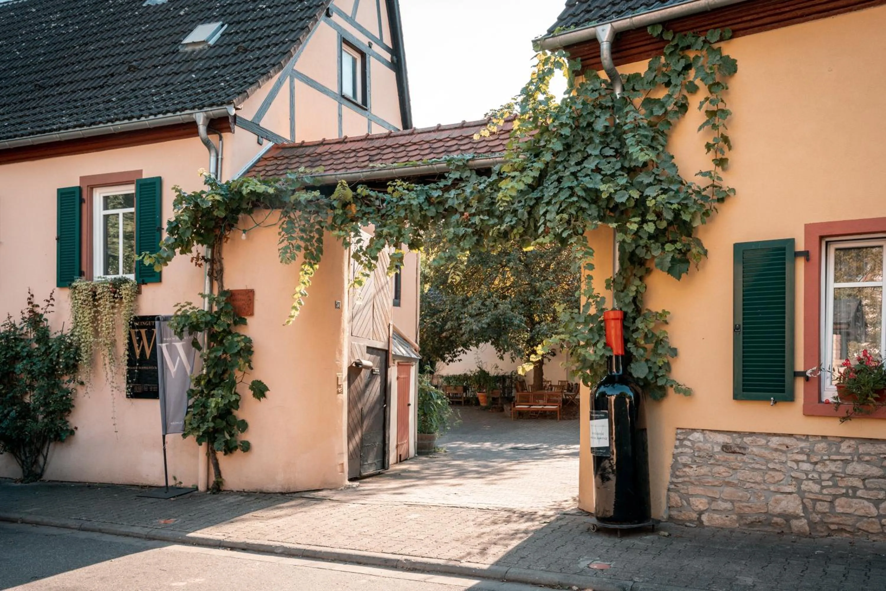 Off site in Weinhotel Wasem