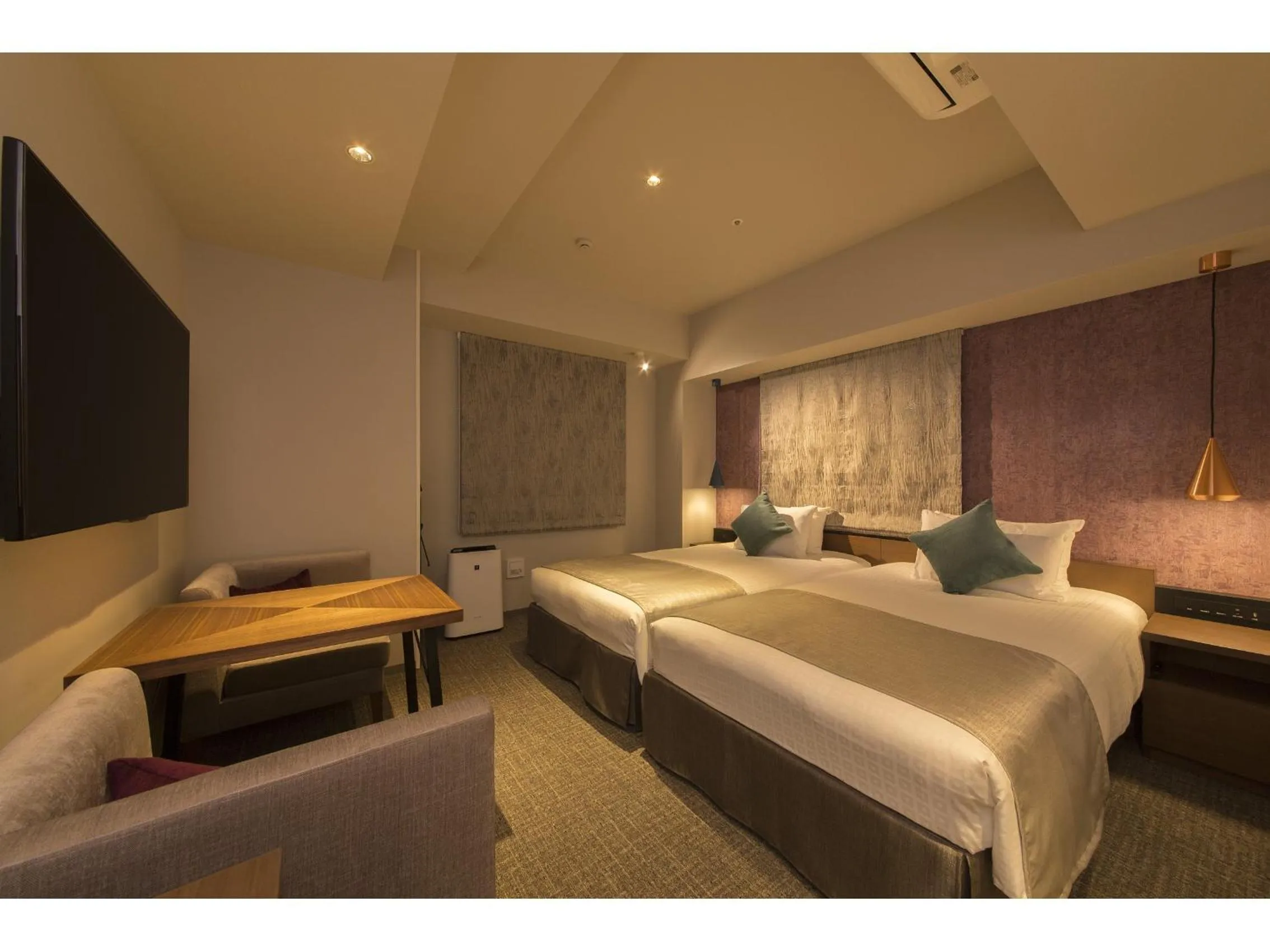 Bed in Tokyu Stay Takanawa Shinagawa Area