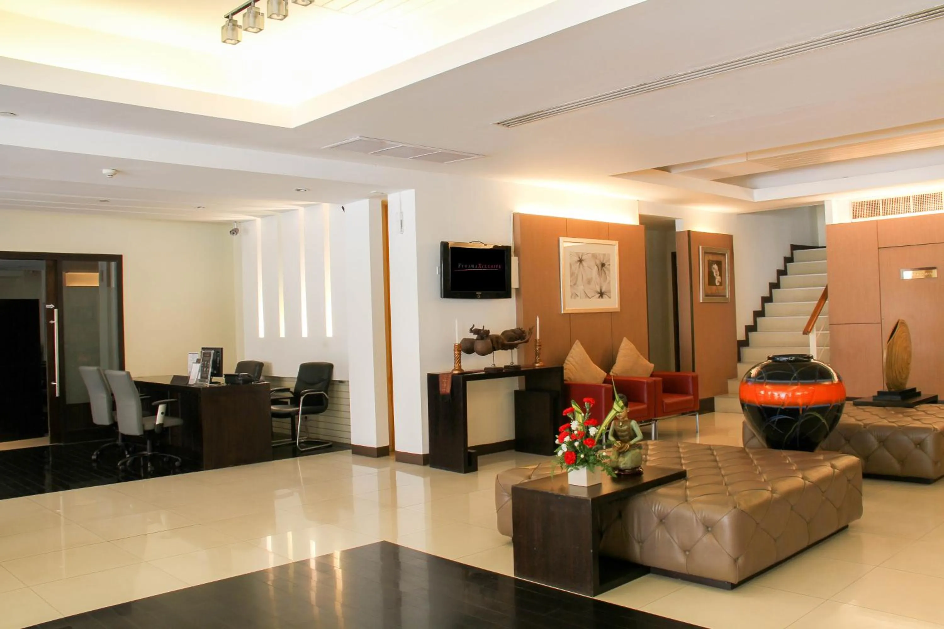 Lobby or reception in FuramaXclusive Sathorn, Bangkok
