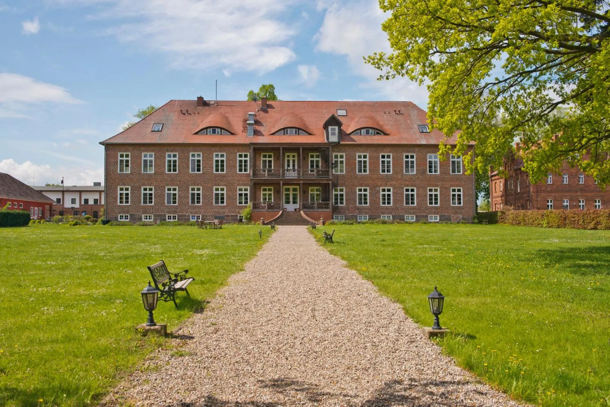 Property building in Romantik Hotel Gutshaus Ludorf