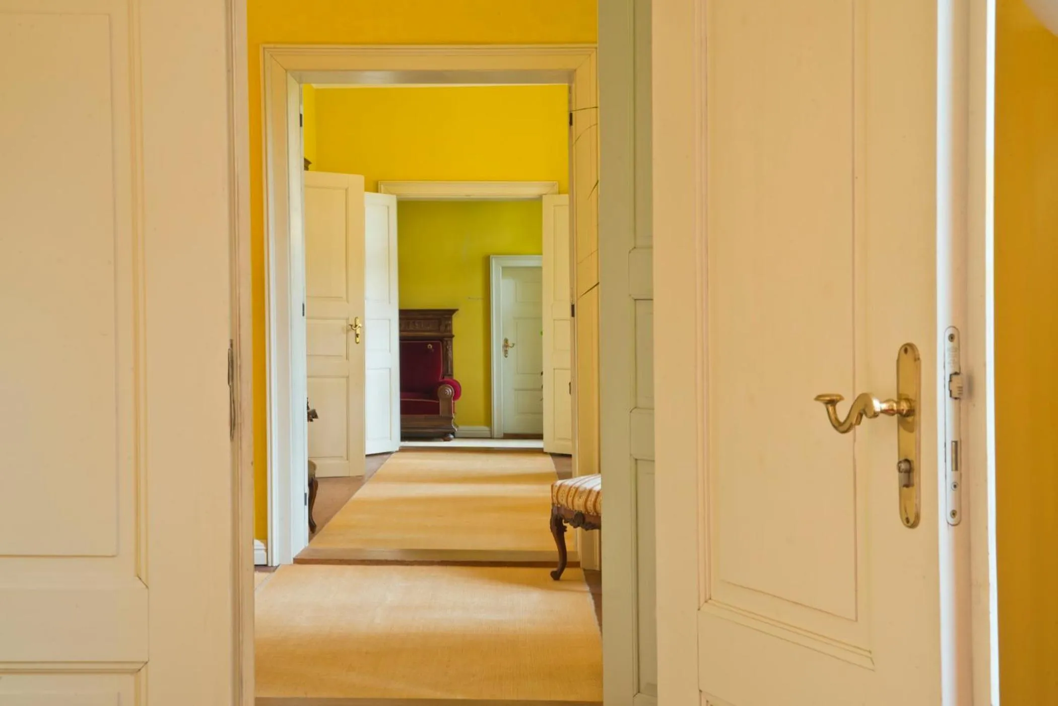 Decorative detail, Bed in Romantik Hotel Gutshaus Ludorf