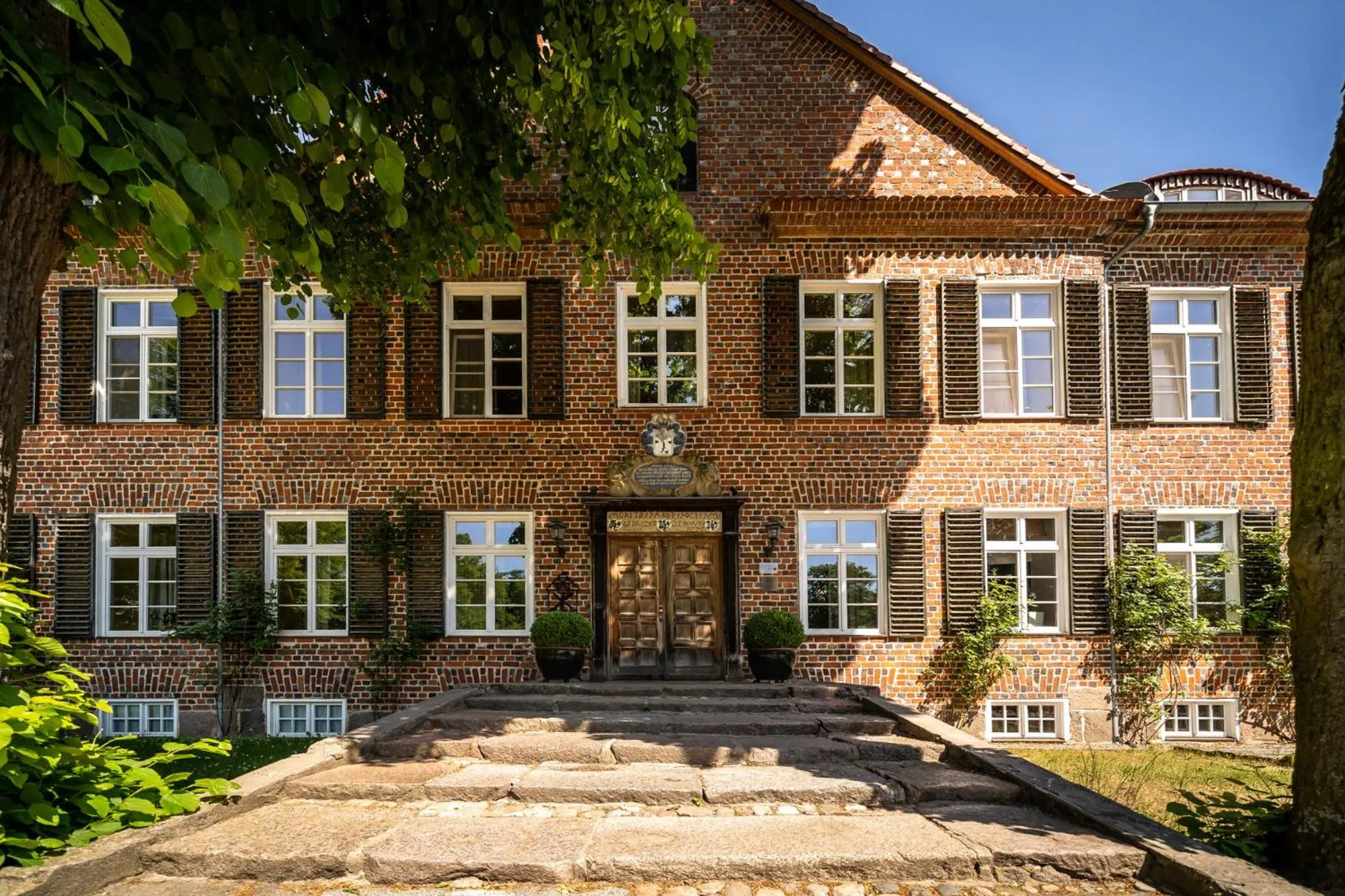 Property building in Romantik Hotel Gutshaus Ludorf